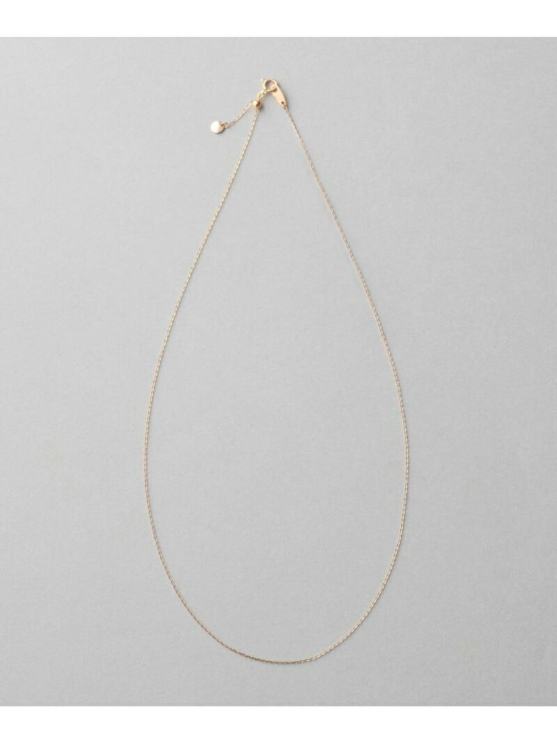 ete｜K10YG ミラーカットチェーン ネックレス | Rakuten Fashion(楽天