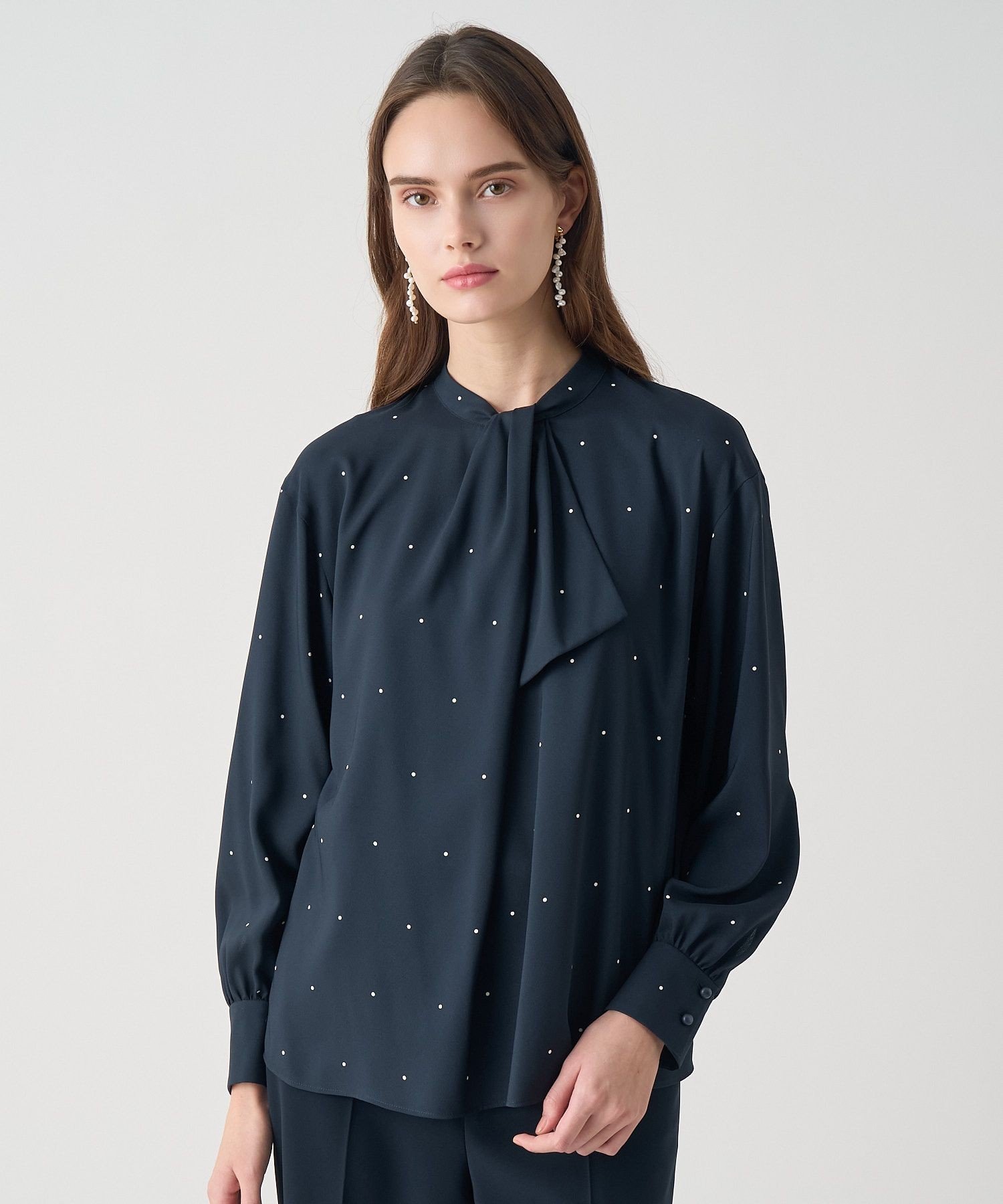 楽天市場】ANAYI アナイ ボウタイ ブラウスの通販