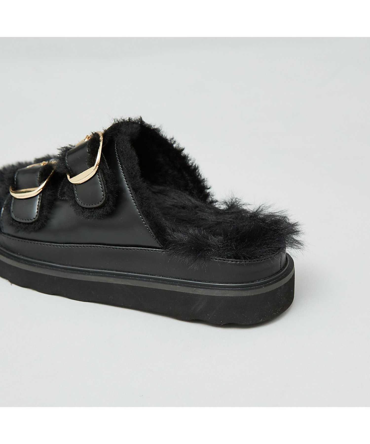 Rouge vif la cle｜【MOHI/モヒ】 ムートンベルトサンダル | Rakuten