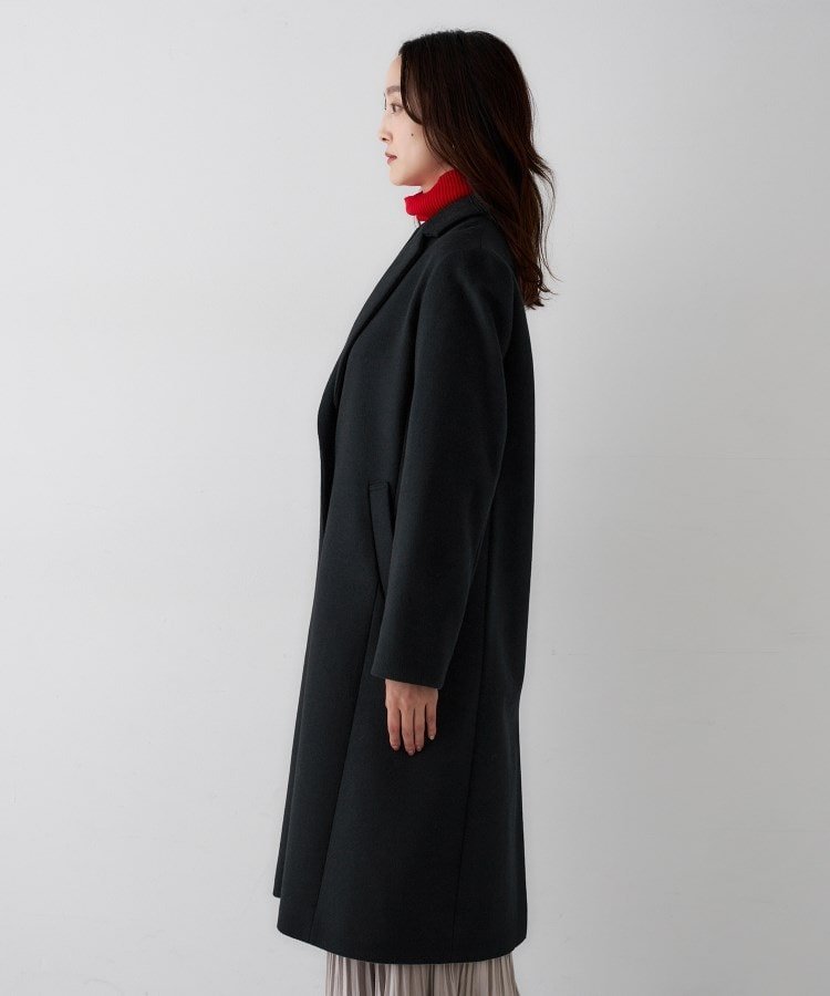 UNTITLED｜【スタイリッシュ/オンオフ兼用】ウールチェスターコート