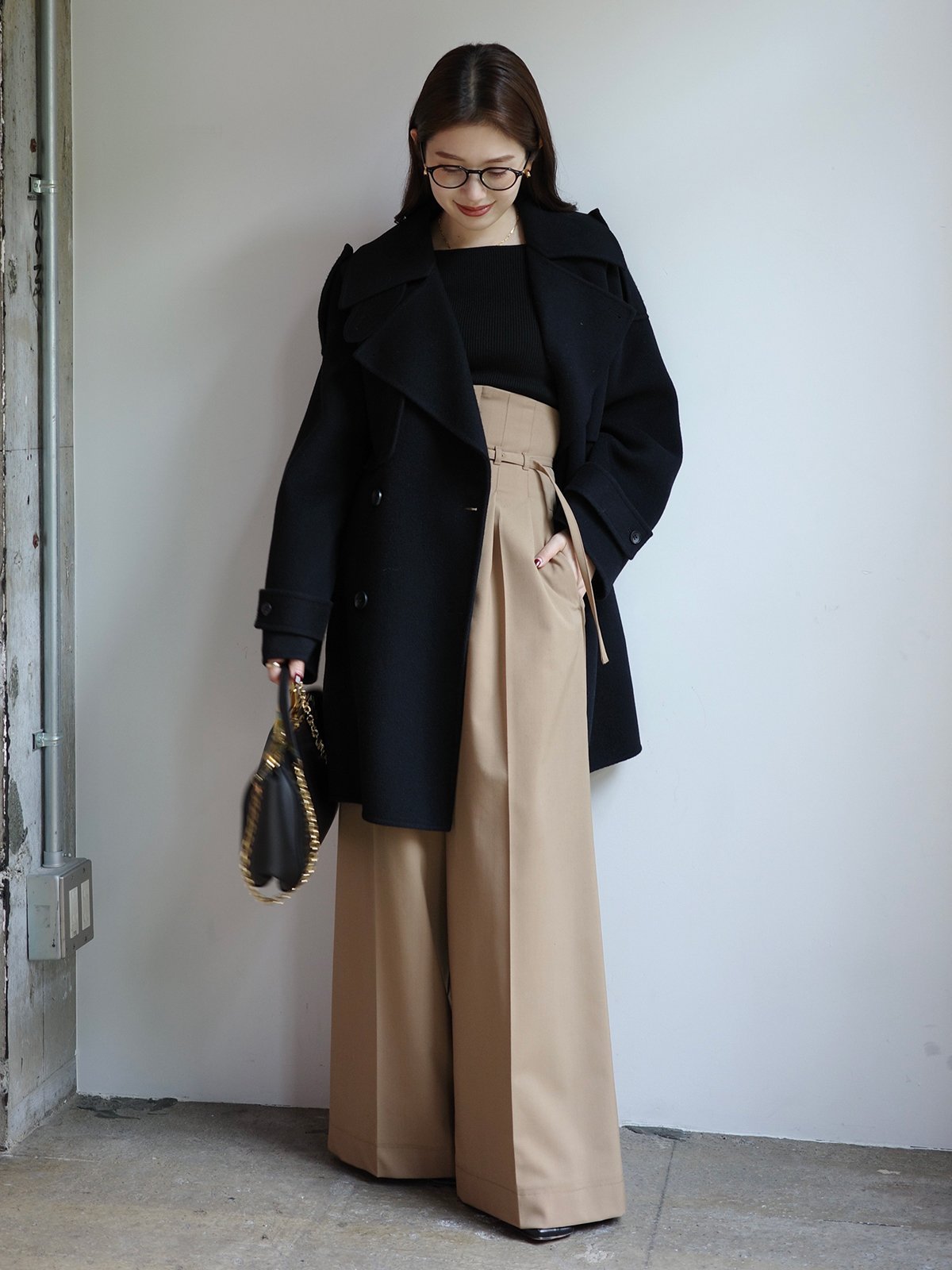 anuans｜シルクカシミアブレンドボートネックニット | Rakuten Fashion