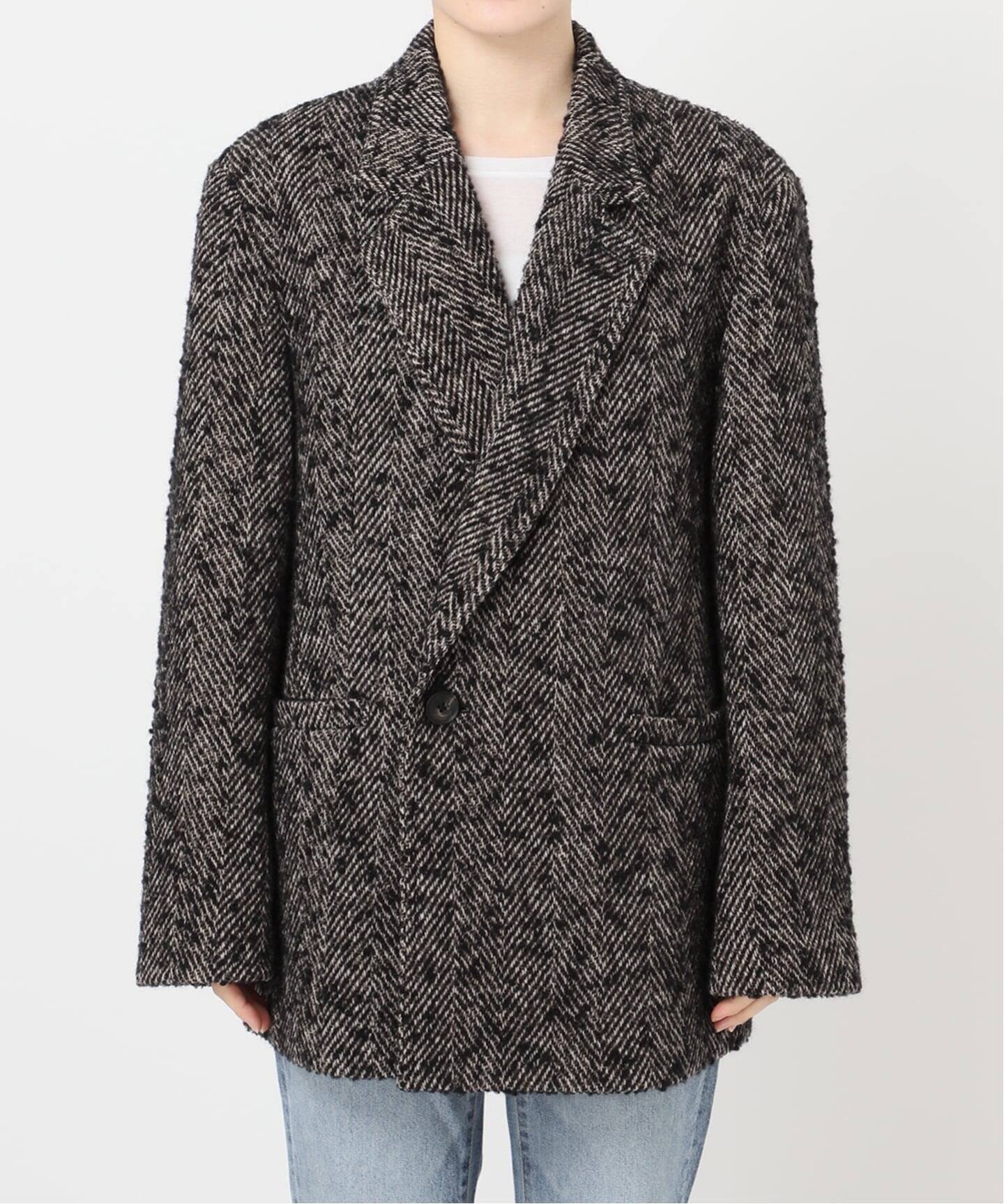 Spick & Span｜ヘリンボンツイードジャコット | Rakuten Fashion(楽天