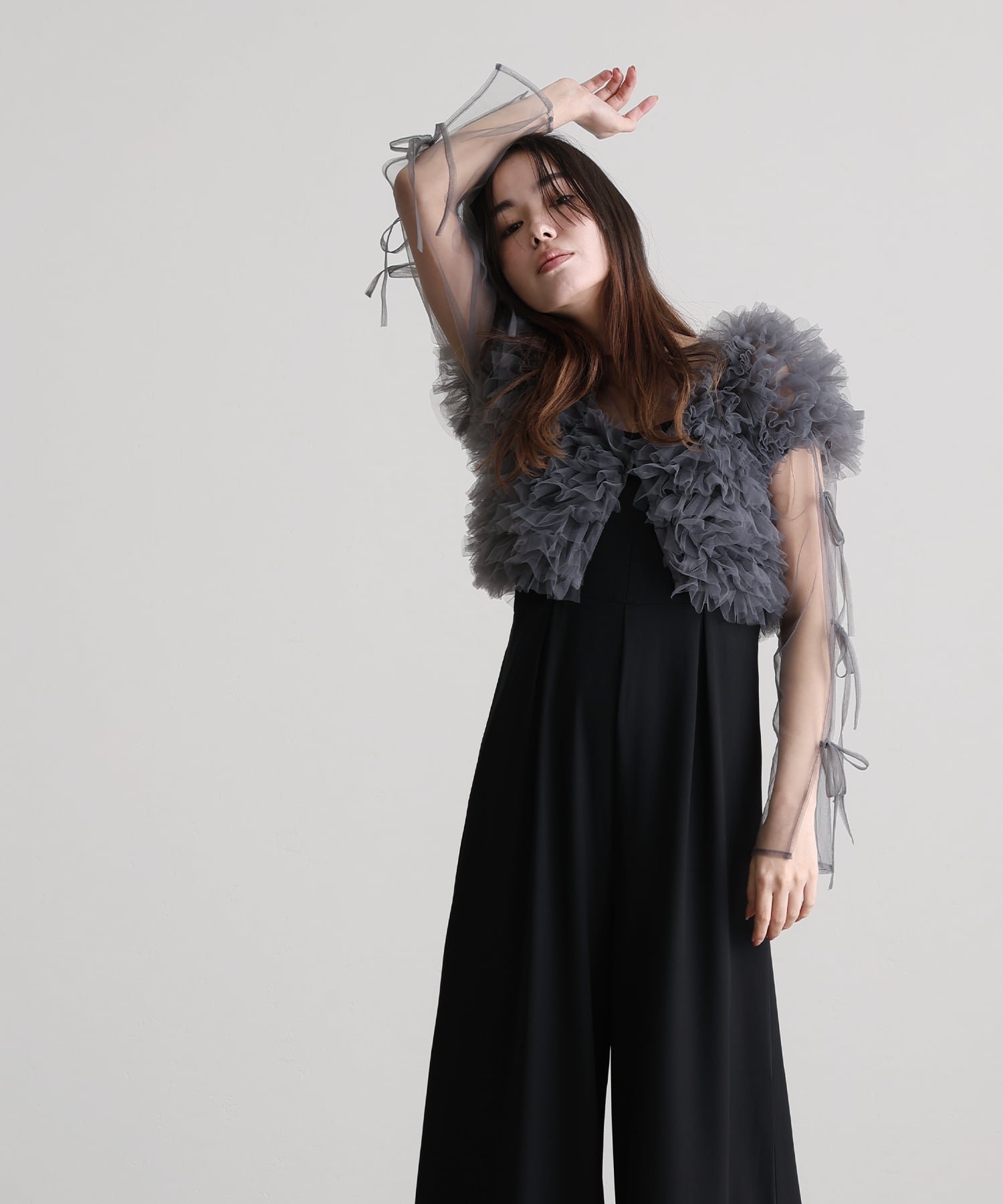 PourVous｜3点セットフリルボレロパンツドレス | Rakuten Fashion(楽天