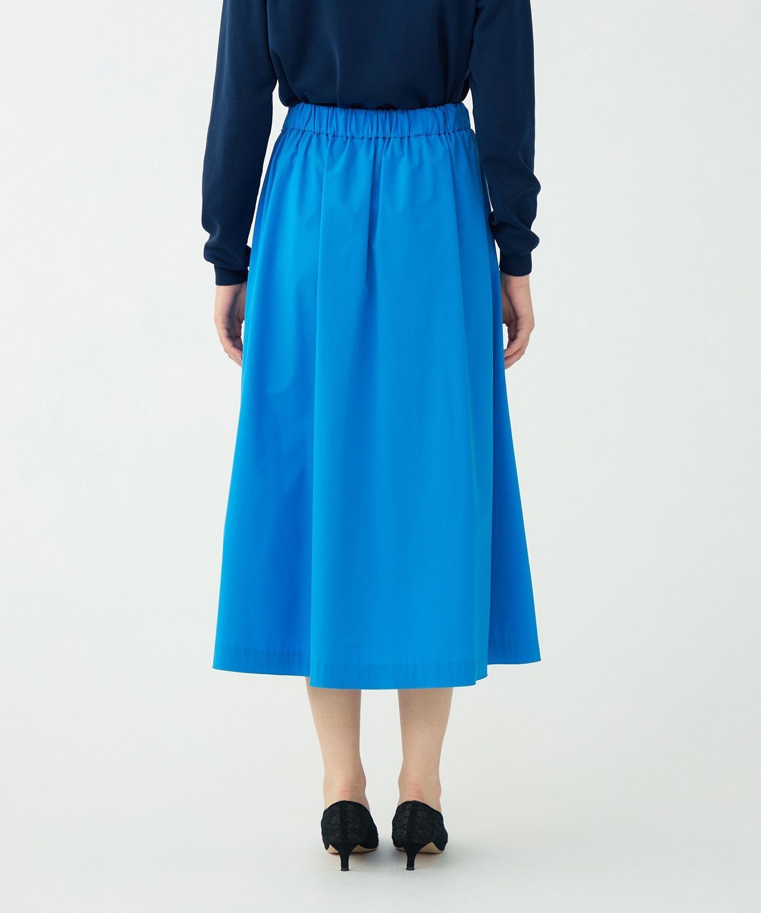 TOMORROWLAND｜ストレッチタフタ ボリュームギャザースカート