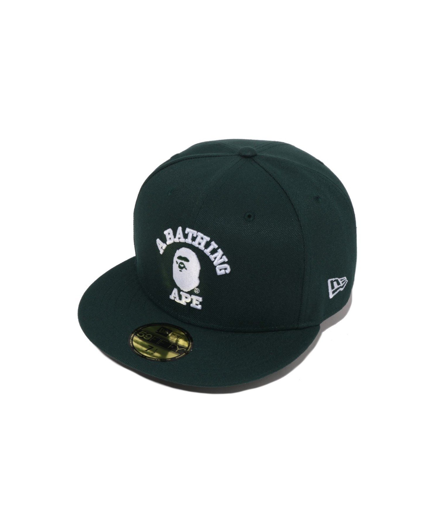 A BATHING APE｜GLOW IN THE DARK COLLEGE NEW ERA 59FIFTY CAP