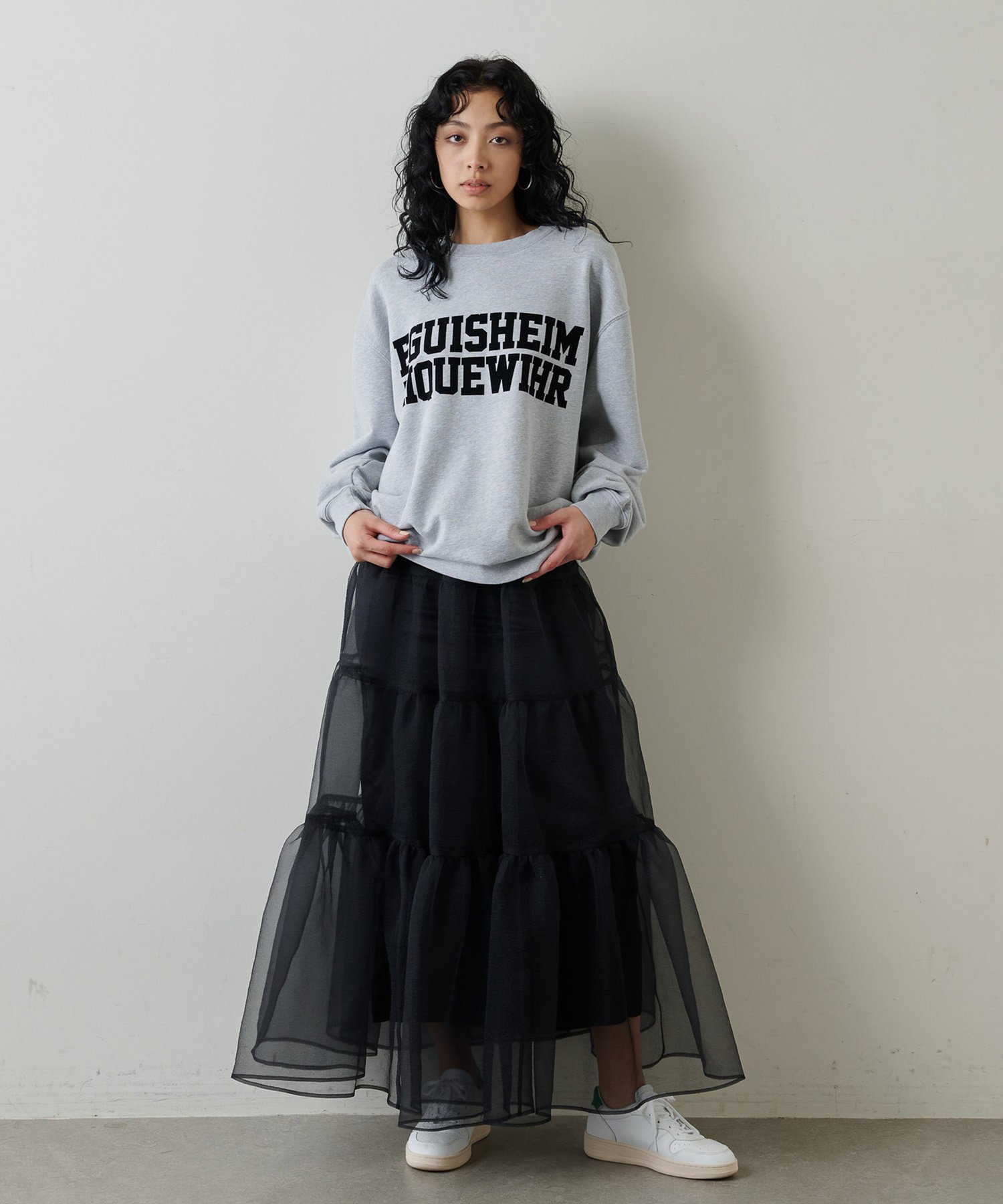 Whim Gazette｜オーガンジーボリュームスカート | Rakuten Fashion