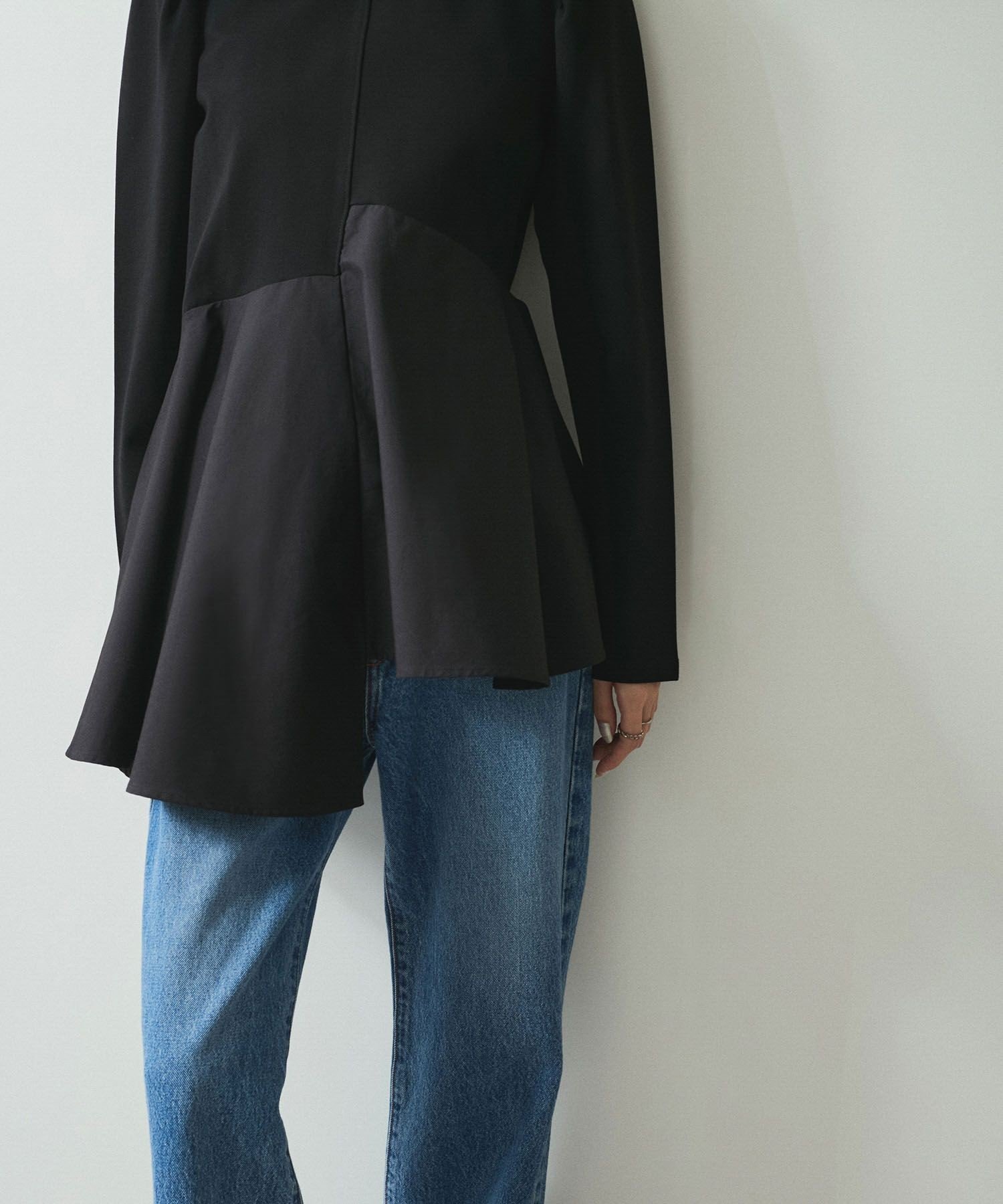 ADAM ET ROPE'｜【WEB限定】・【オケージョン】フリルペプラムロング