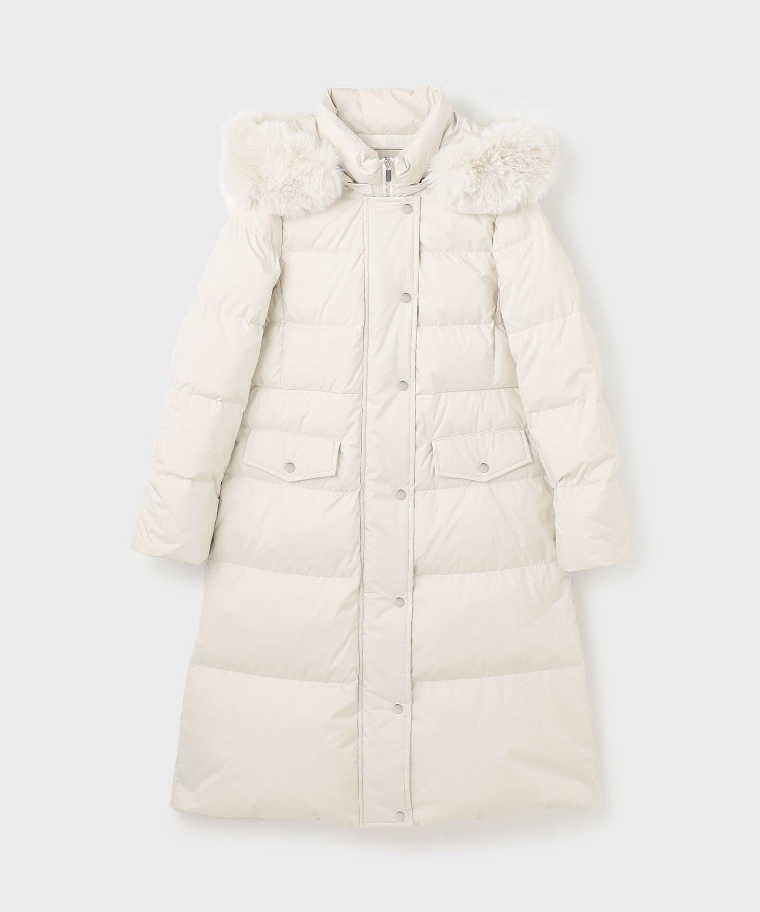 GRACE CONTINENTAL｜フードファーロングダウン | Rakuten Fashion(楽天