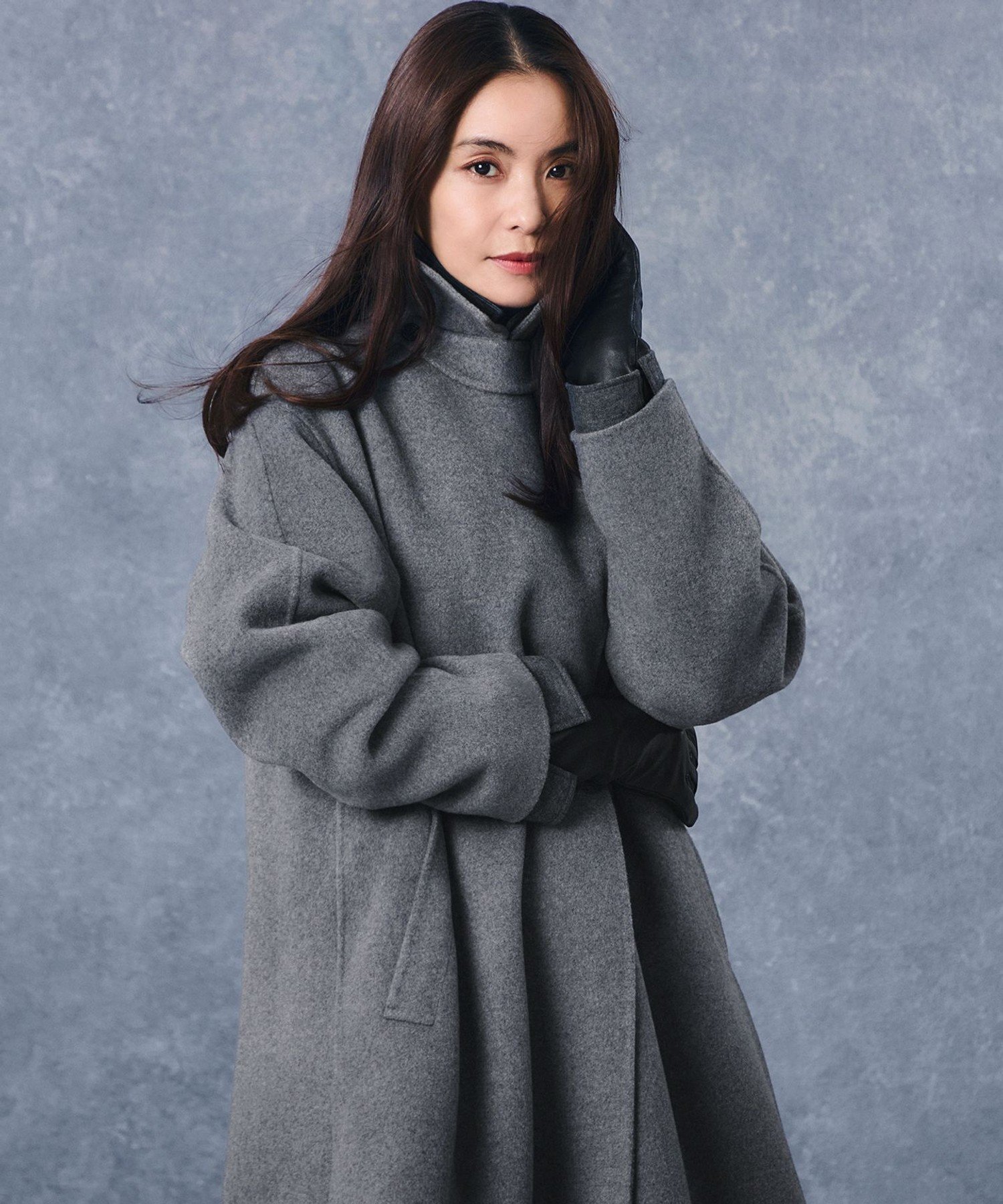 23区｜【VERY掲載】MANTECOPureリバー スタンドカラーコート | Rakuten