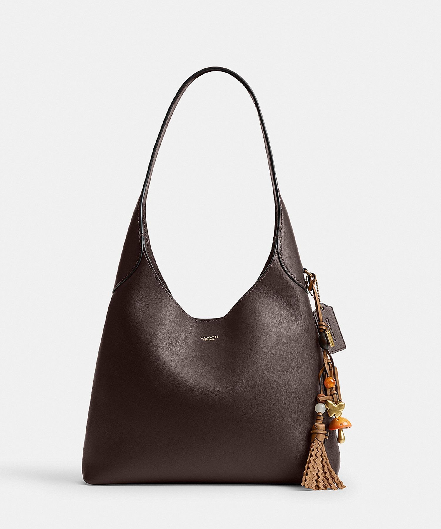 COACH｜【公式】マッシュルーム ヘリテージ レザー バッグ チャーム