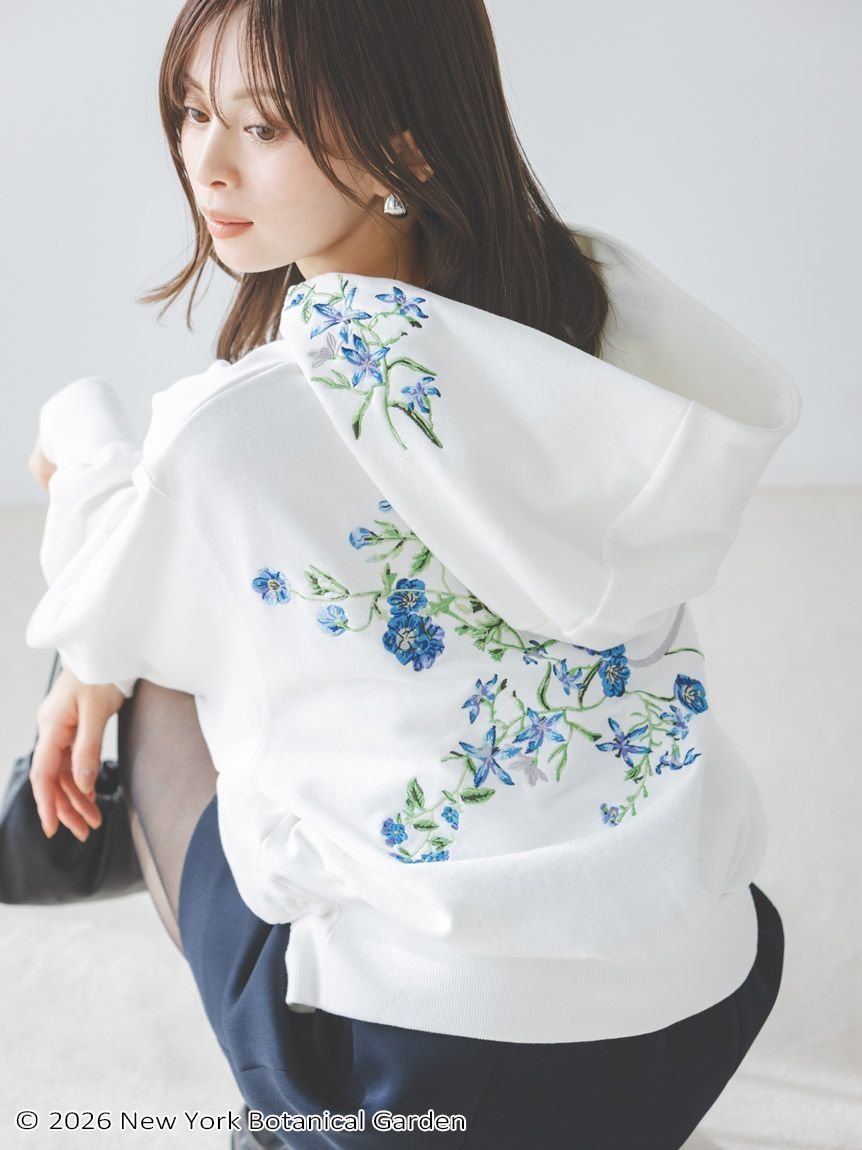 SNIDEL｜NYBG エンブロイダリーフーディー | Rakuten Fashion(楽天