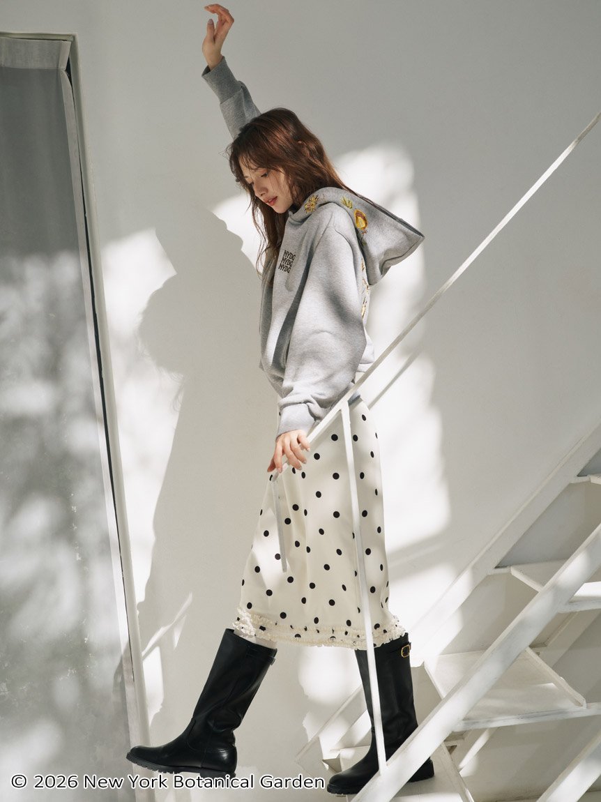 SNIDEL｜NYBG エンブロイダリーフーディー | Rakuten Fashion(楽天