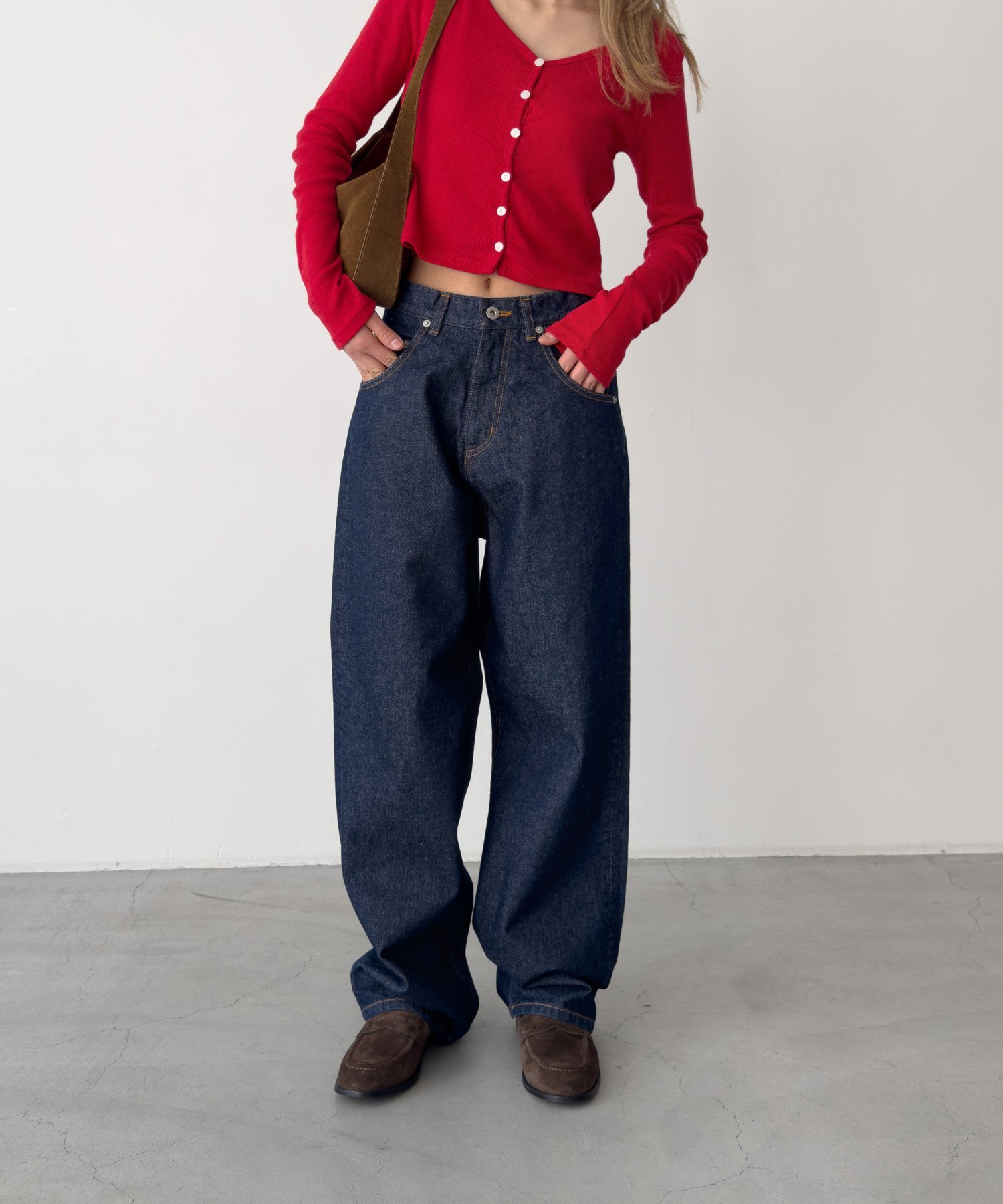 CANAL JEAN｜OUVIR SKEWデニムパンツ | Rakuten Fashion(楽天