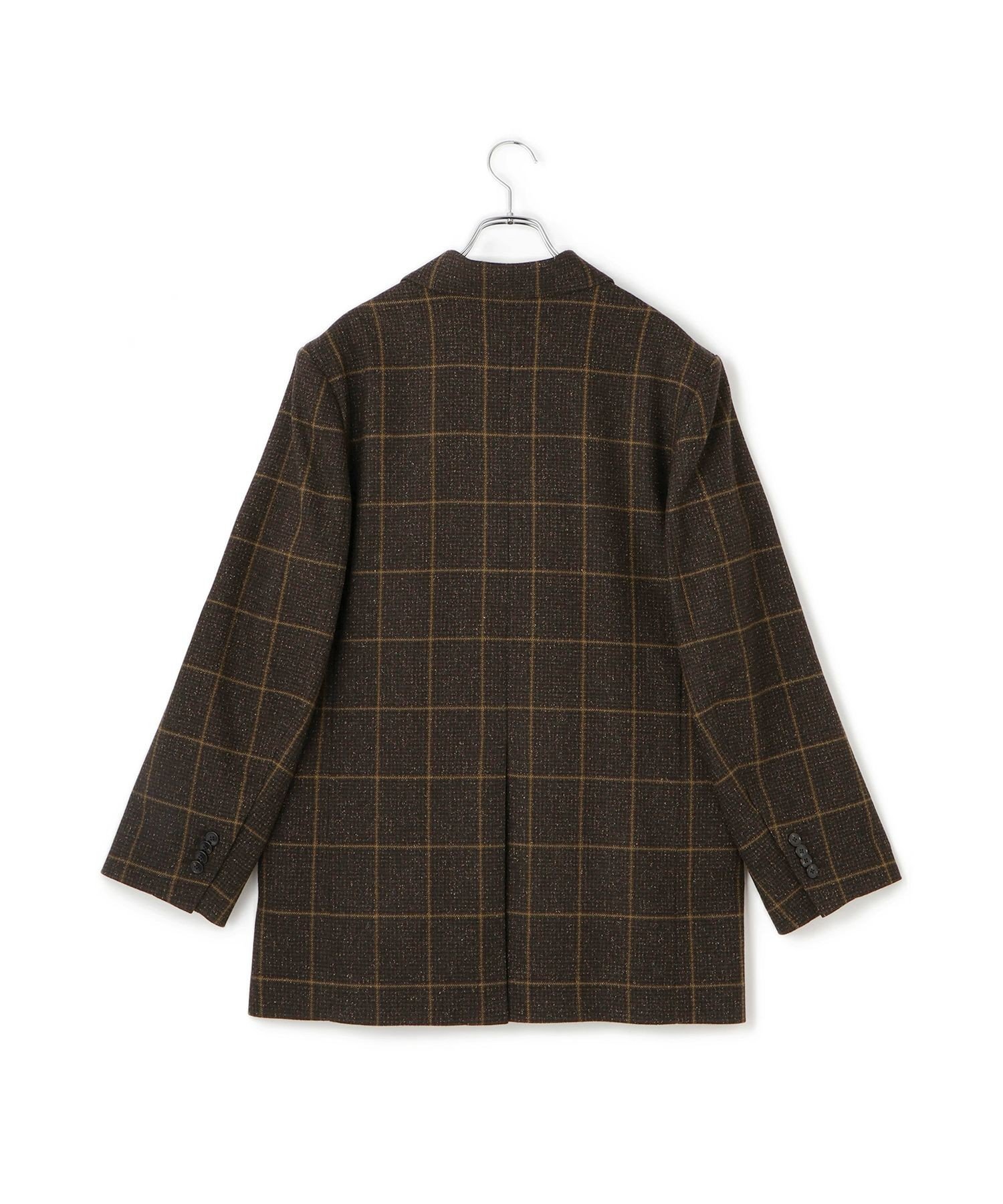 Ameri Vintage チェック柄ダブルブレストジャケット チェック柄 ダブル