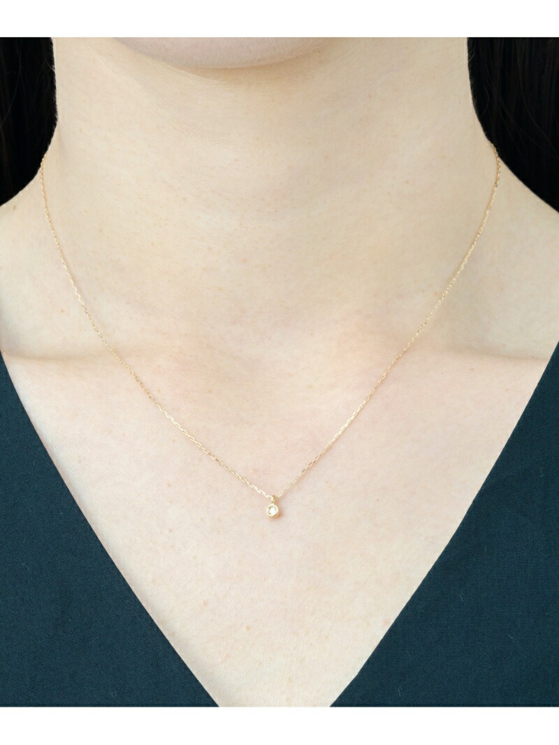 Jouete｜K10 ダイヤモンド ネックレス | Rakuten Fashion(楽天