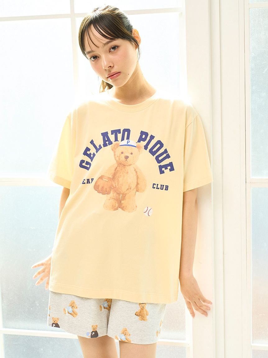 gelato pique｜スポーティーベアワンポイントTシャツ | Rakuten