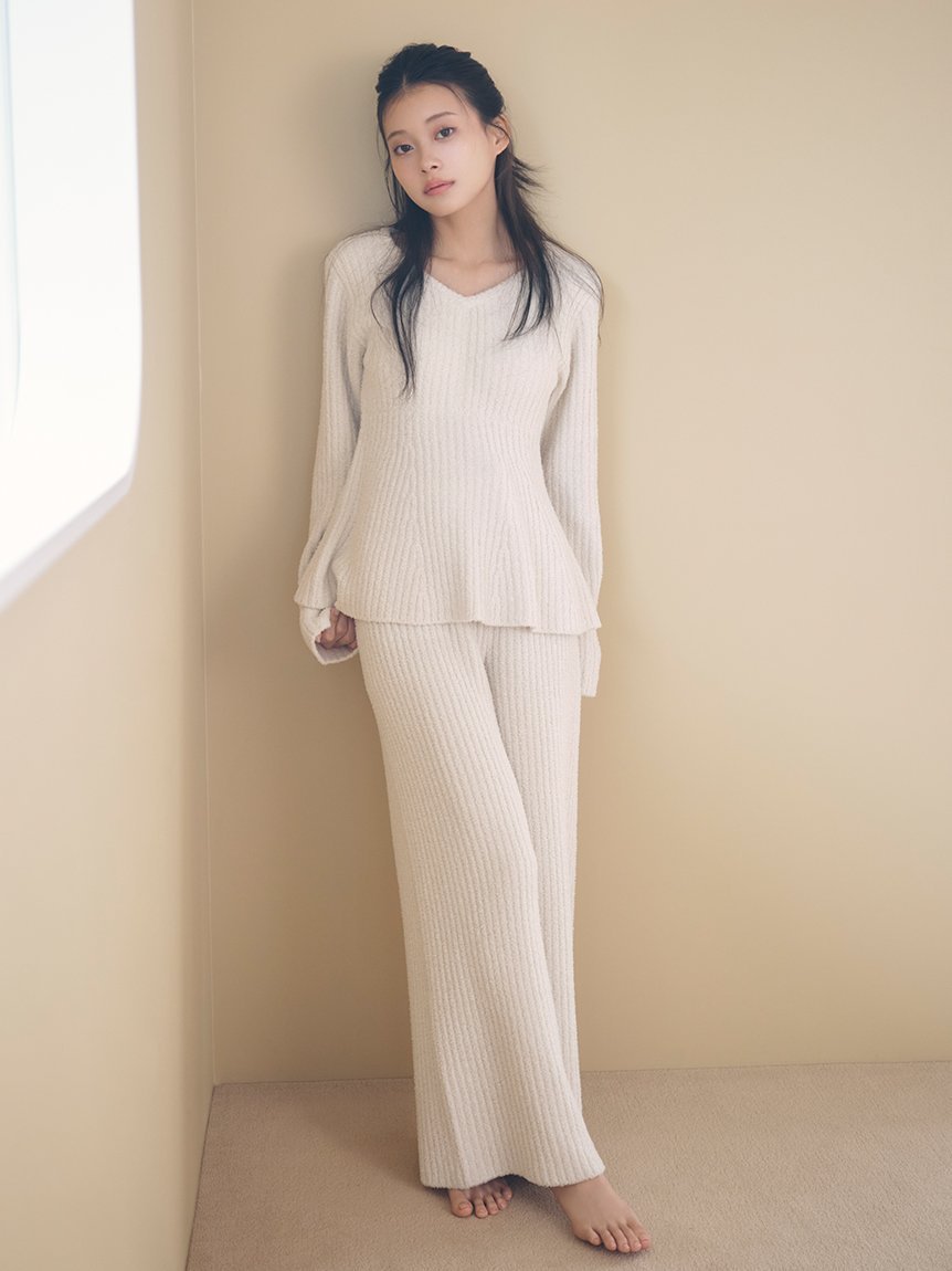 SNIDEL HOME｜ペプラムニットセットアップ | Rakuten Fashion(楽天