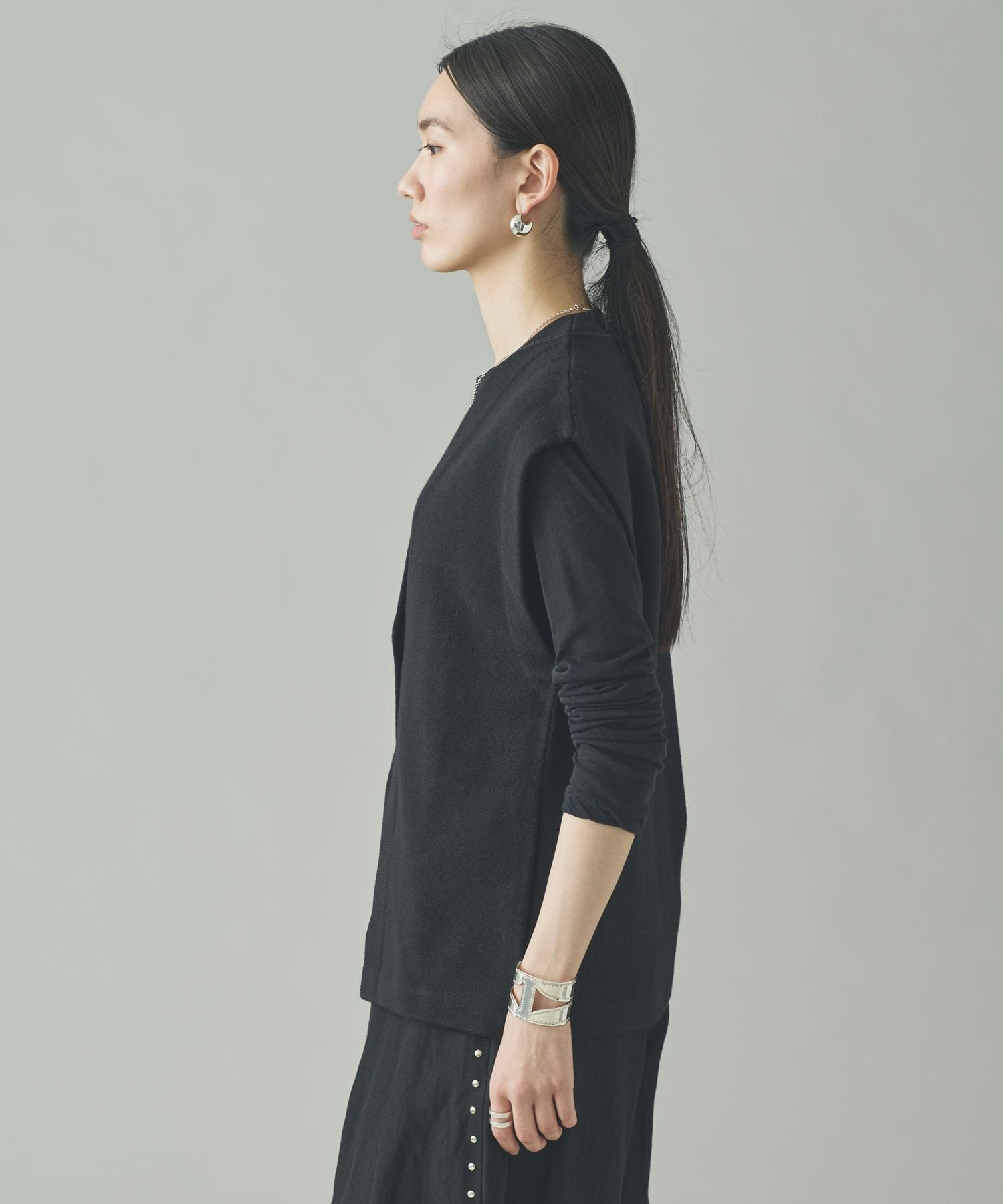 Curensology｜マスキュリンニットベスト | Rakuten Fashion(楽天