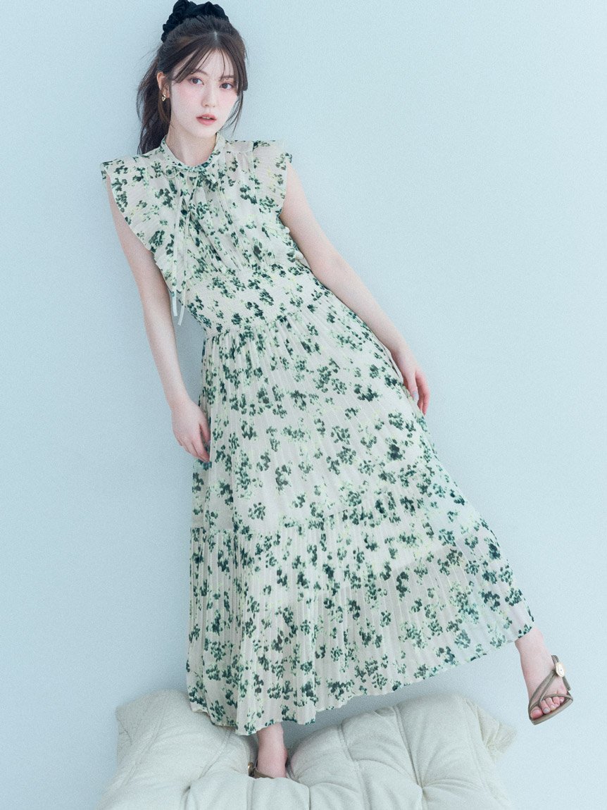 SNIDEL｜【販路限定サイズあり】Sustainableフリルワンピース