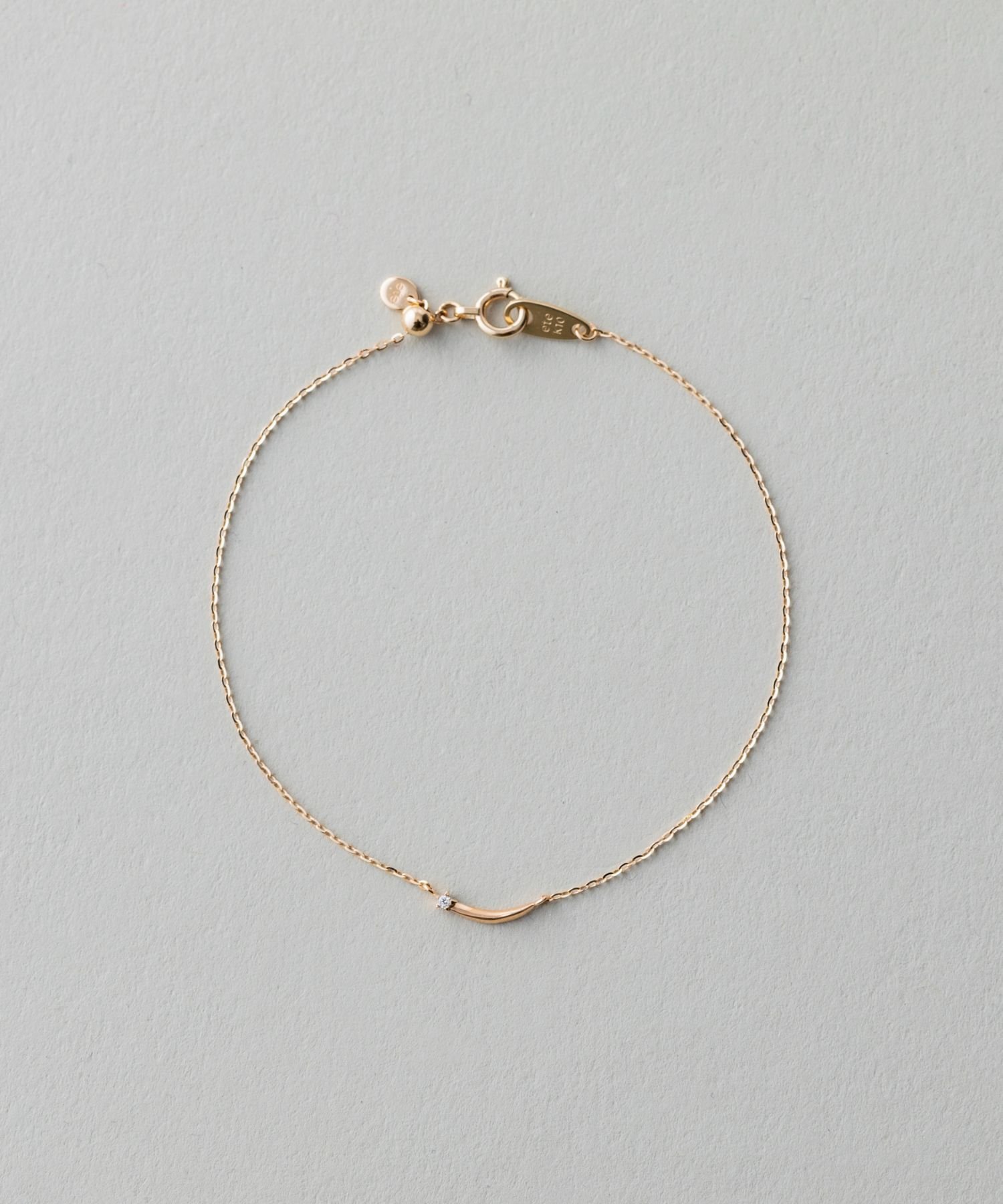 ete｜[シェア] K10YGダイヤモンド ブレスレット | Rakuten Fashion