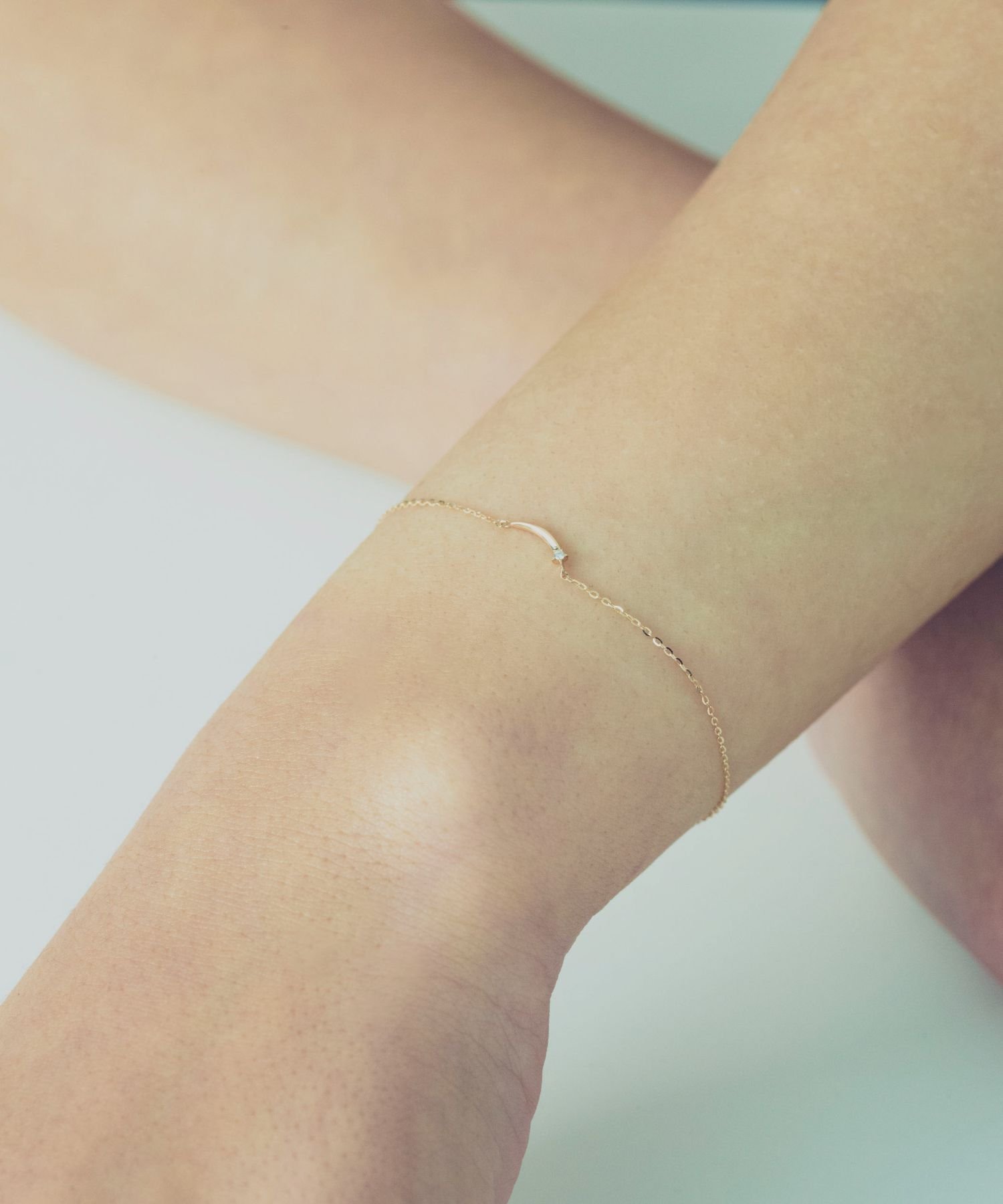 ete｜[シェア] K10YGダイヤモンド ブレスレット | Rakuten Fashion