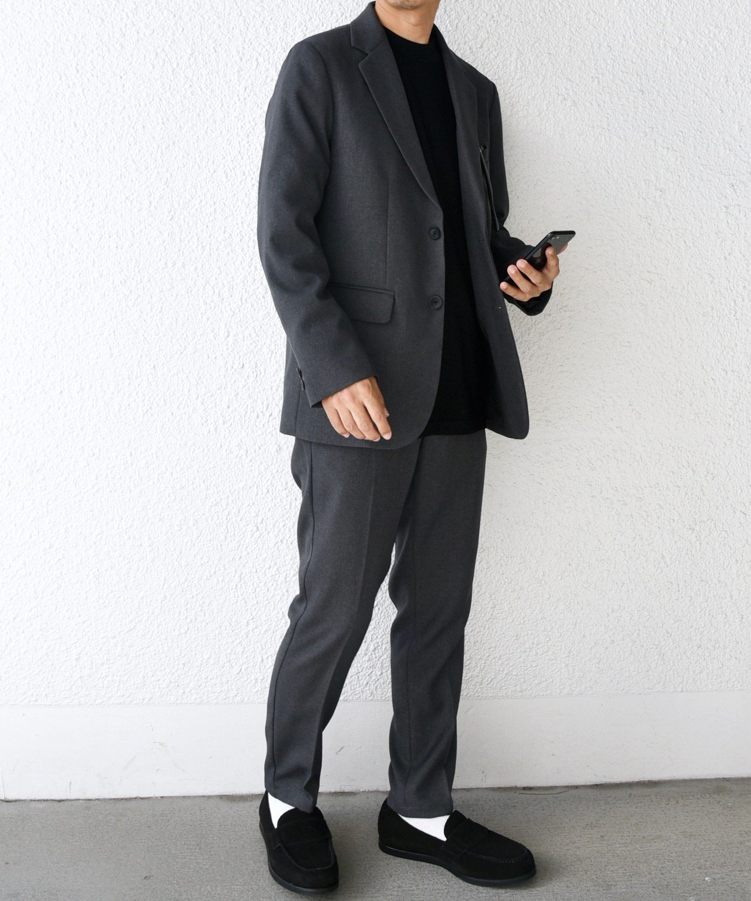 新品未使用★AKRIS★ヴァージンウール★セットアップスーツ SHIPS｜SHIPS any:<洗濯機可能>ウールライク ストレッチ セットアップ