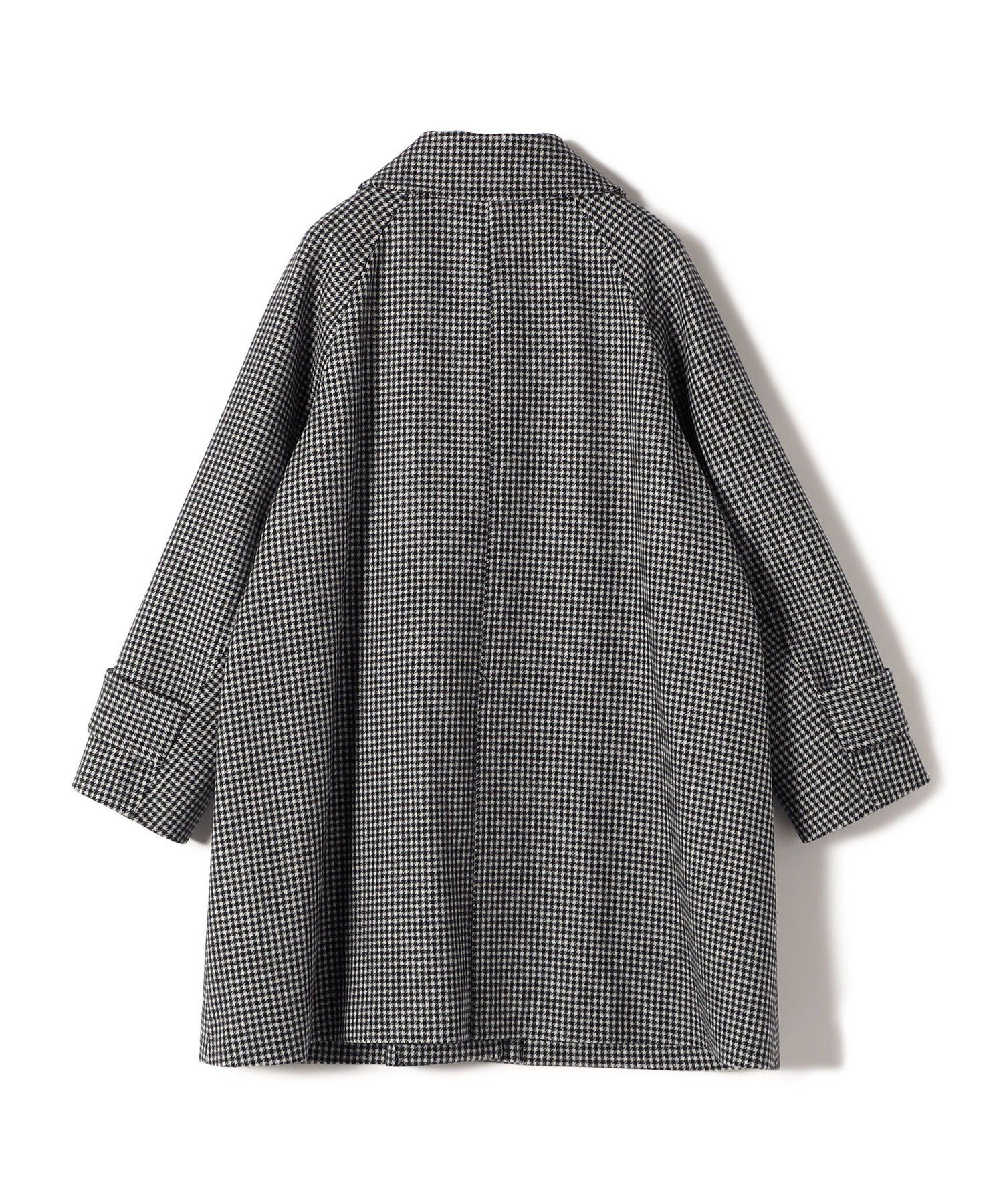 SHIPS｜千鳥 / ソリッド ウール メルトン ステンカラー コート