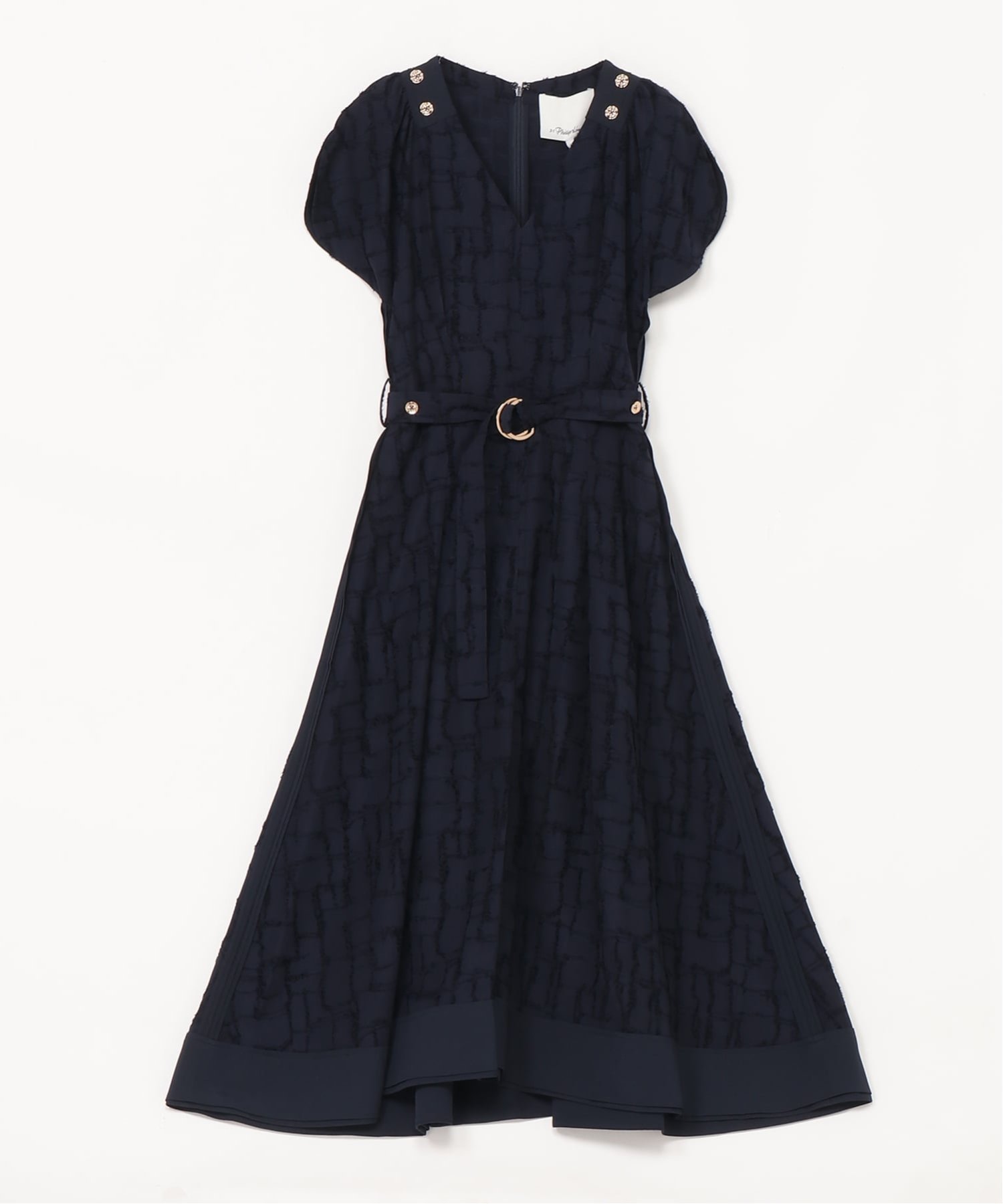 3.1 Phillip Lim｜(W)ジャガードチューリップスリーブドレス | Rakuten