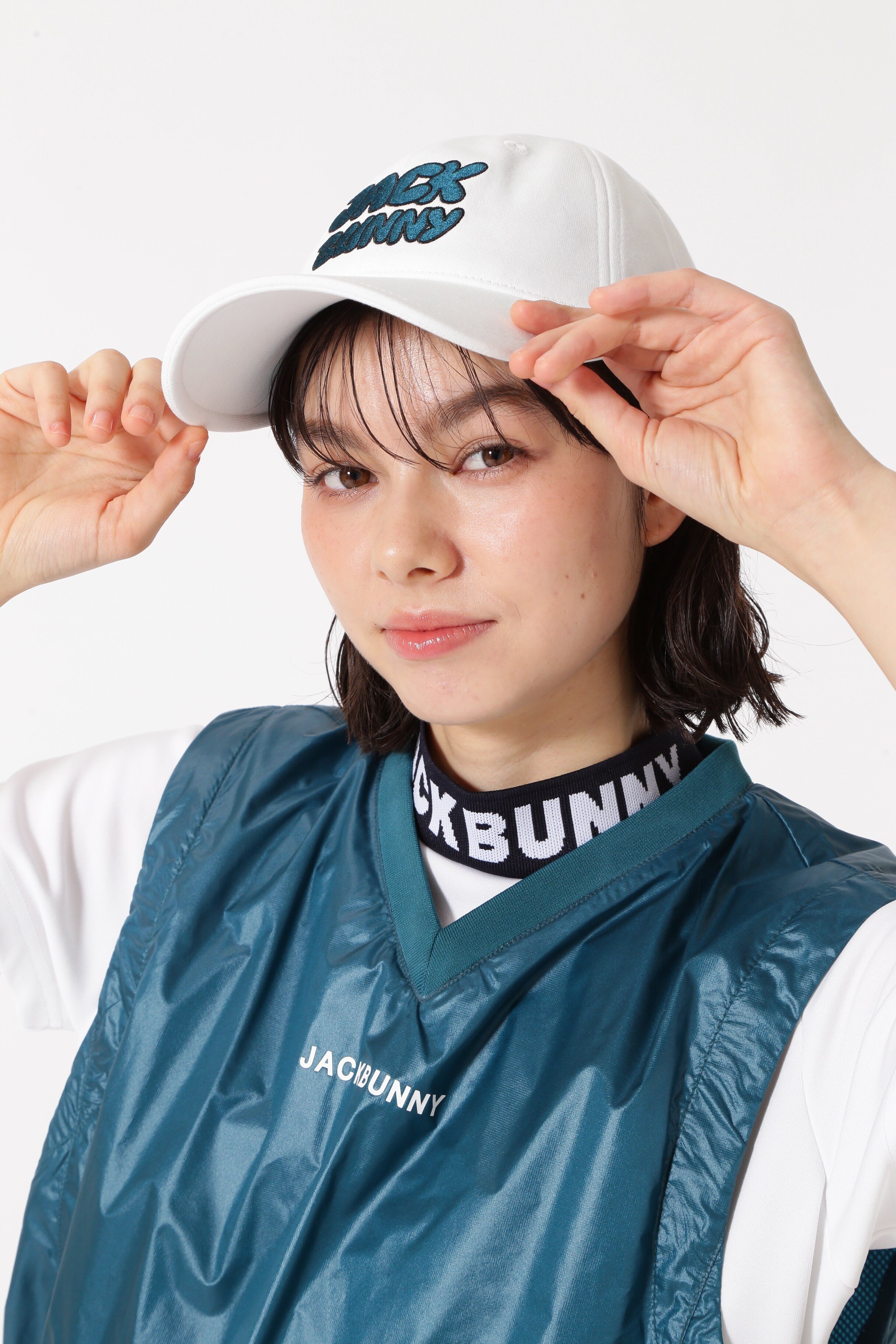 Jack Bunny!!｜裏毛ロゴ刺繍キャップ (UNISEX) | Rakuten Fashion(楽天