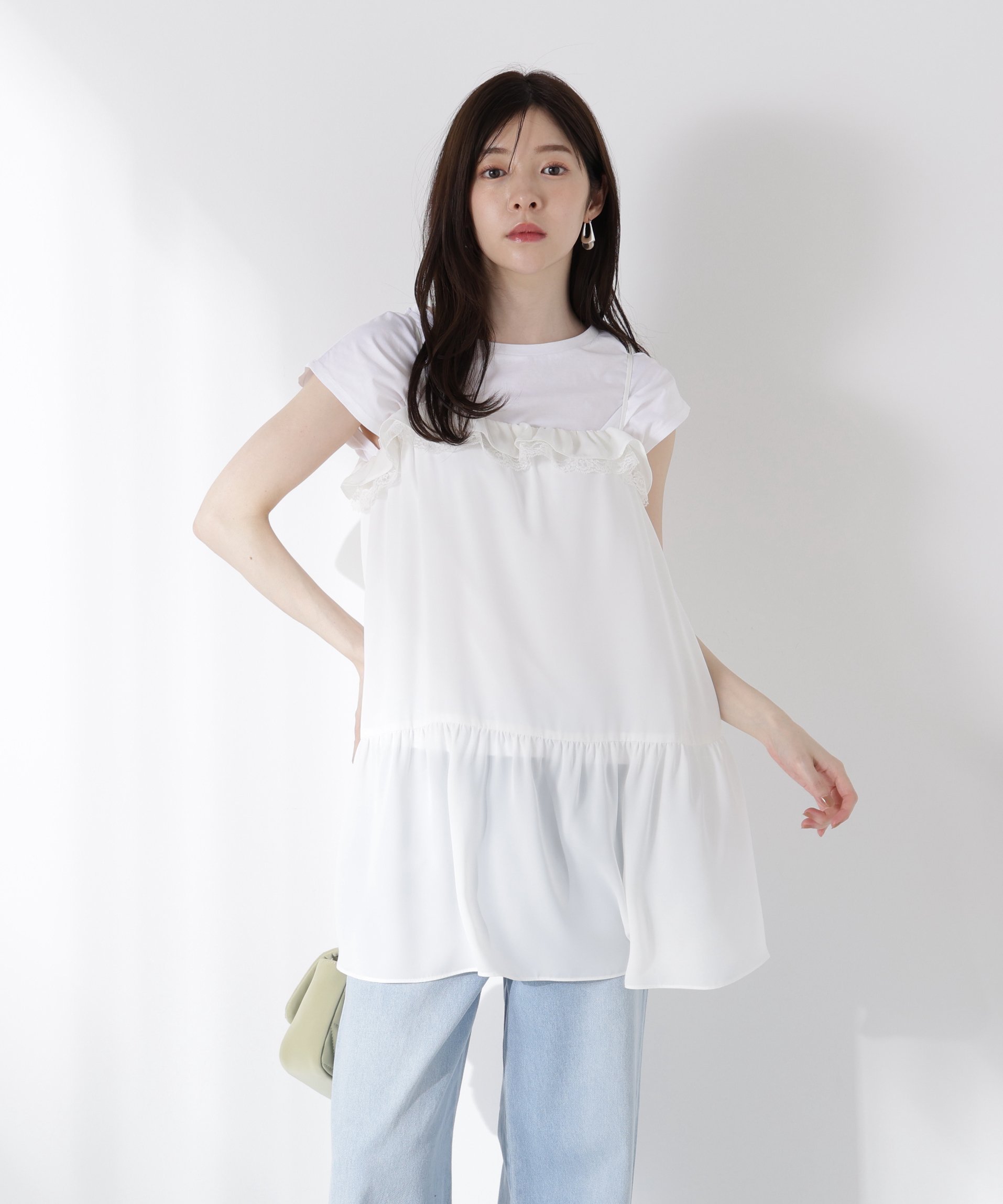 PROPORTION BODY DRESSING｜フリルチュニック | Rakuten Fashion(楽天