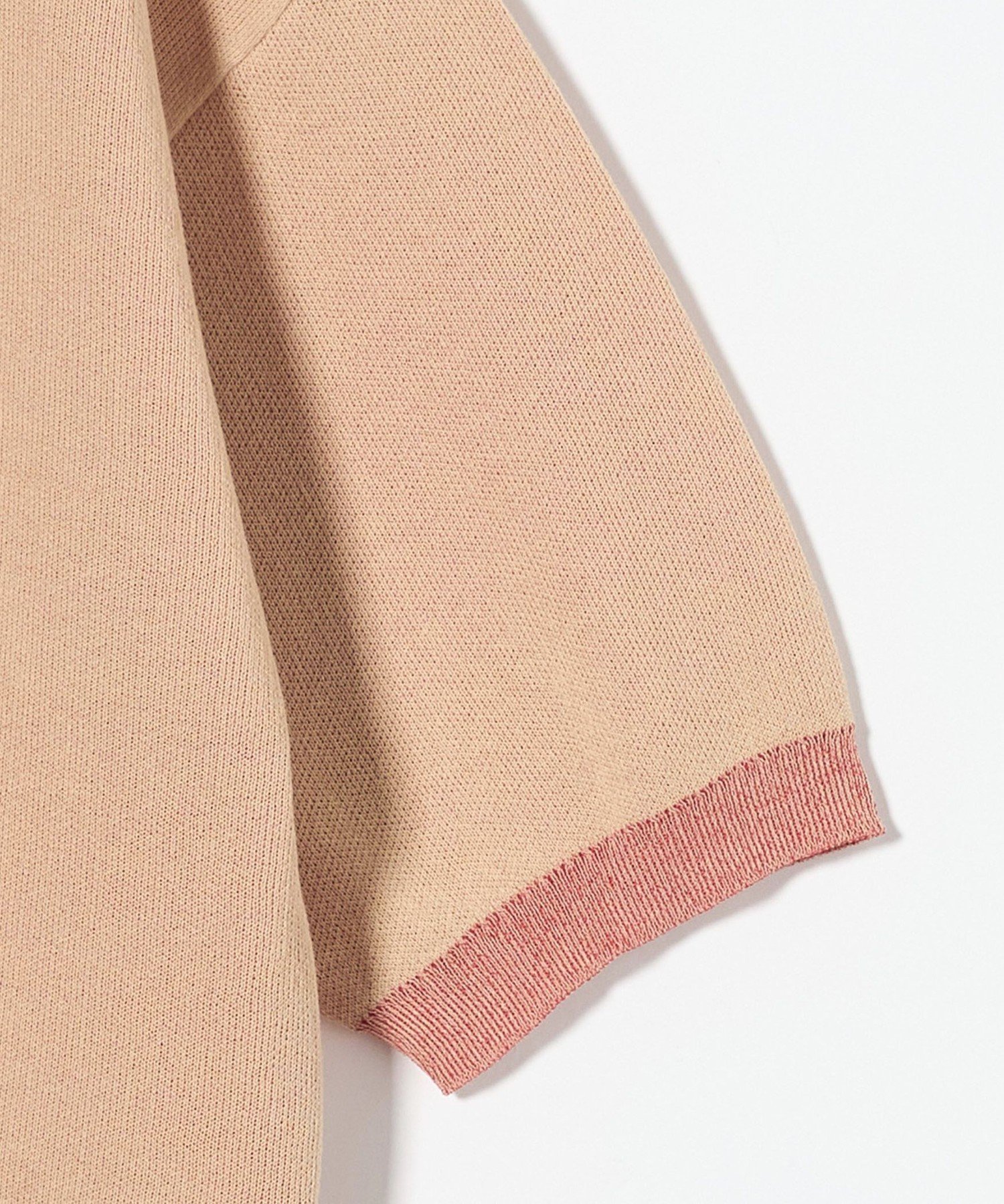 ＜6(ROKU)＞カラーポイント ポロニット UNITED ARROWS LTD. OUTLET｜<6(ROKU)>カラーポイント ポロニット