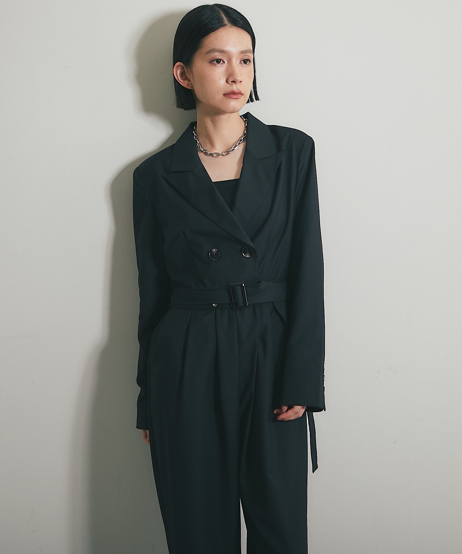 SMILE ORCHID｜オールインワンロング丈ワイドパンツドレス | Rakuten