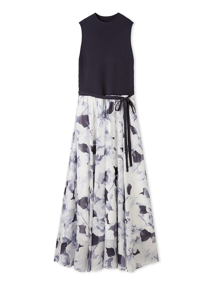 SNIDEL｜ノースリニットドッキングワンピース | Rakuten Fashion(楽天