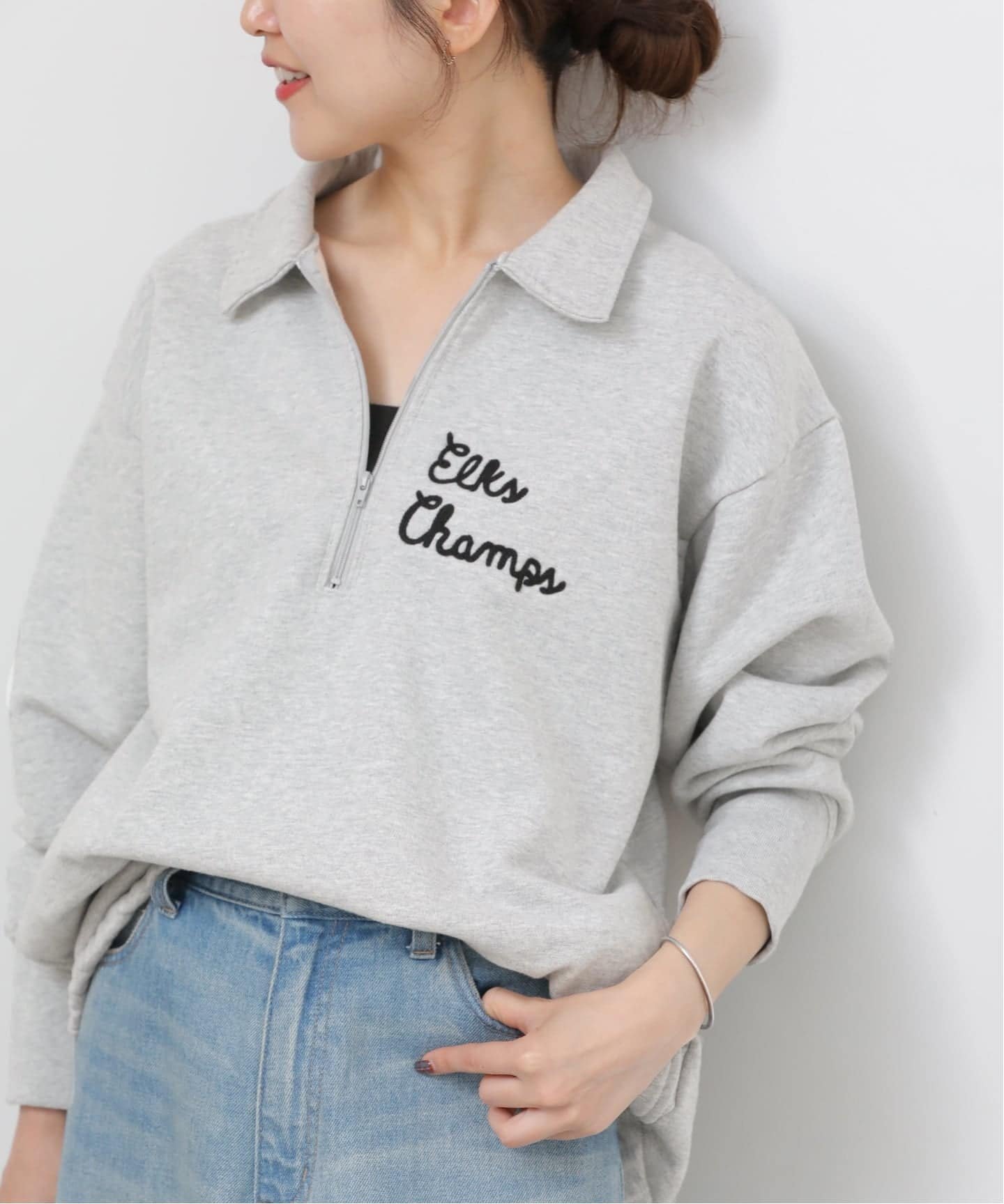 JOURNAL STANDARD relume｜別注【MASON/メイソン】ハーフジップ