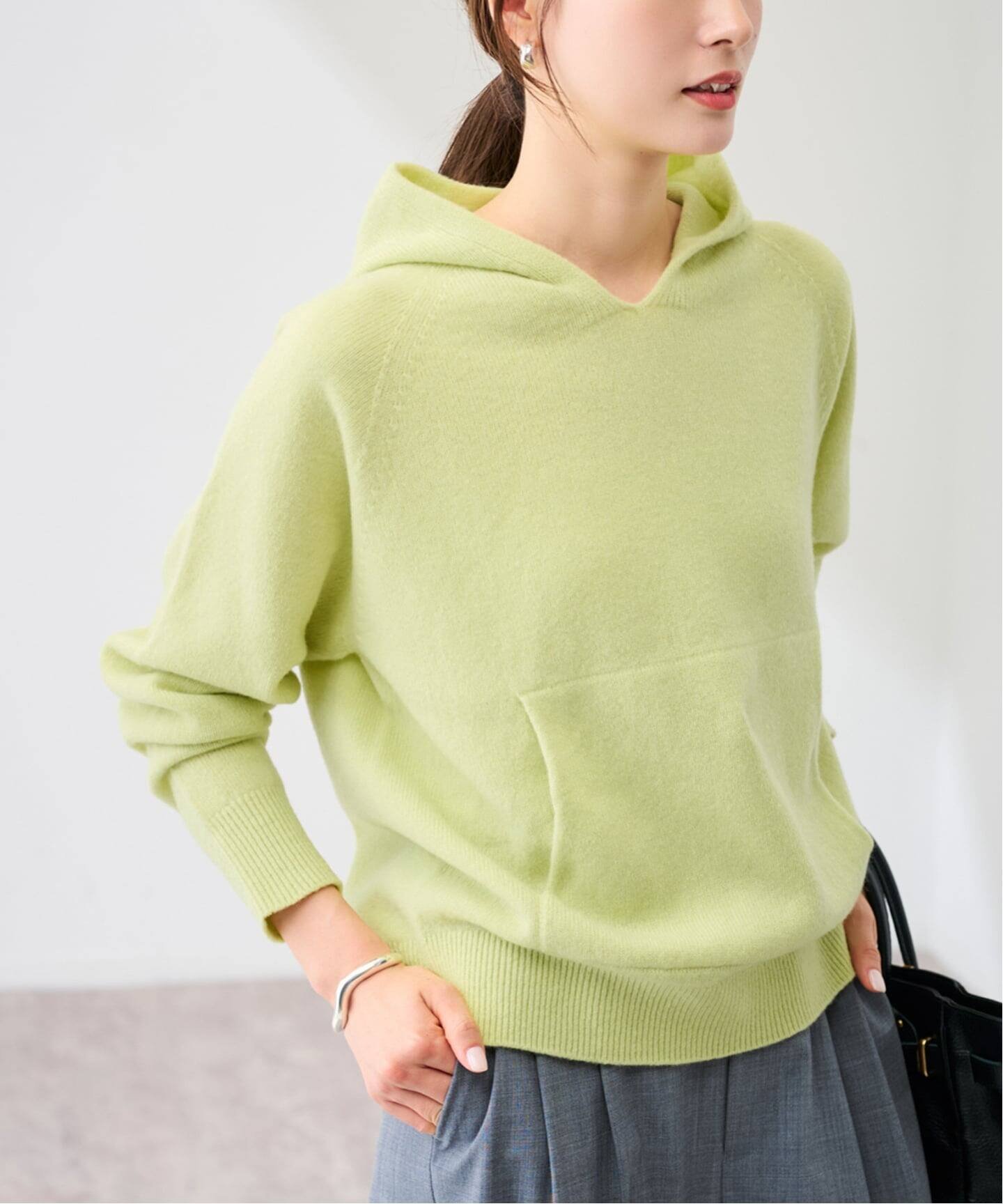 FRAMeWORK｜≪追加≫圧縮ウールフードプルオーバー | Rakuten Fashion