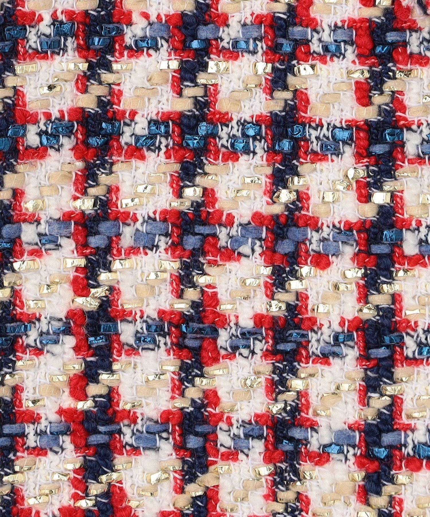 TOMORROWLAND｜メタリックツイード Vネックベスト | Rakuten Fashion