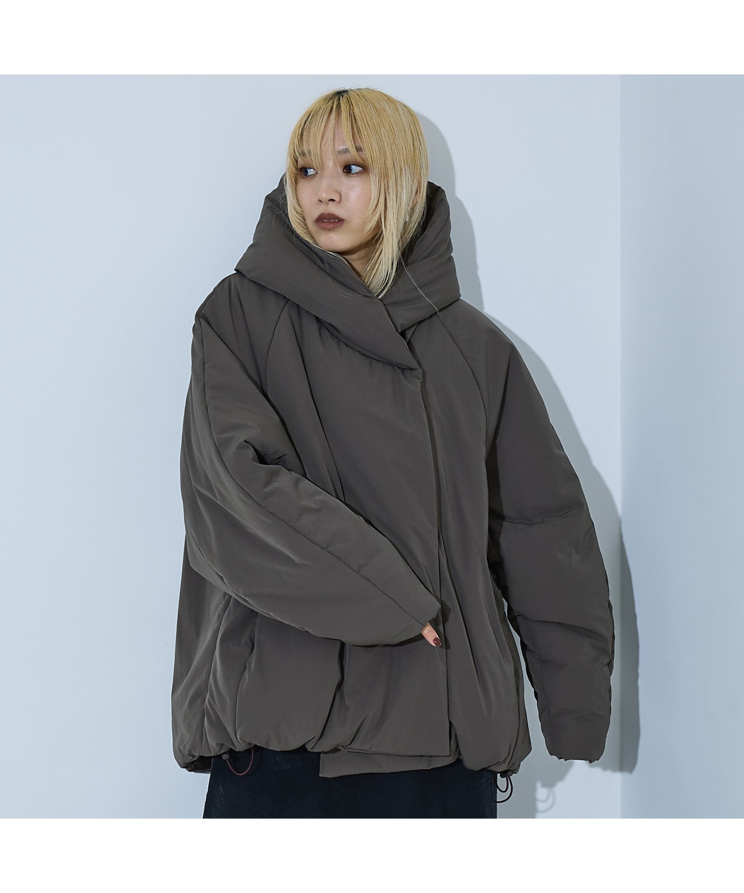 NOMINE｜中綿 ボリューム フード ブルゾン | Rakuten Fashion(楽天