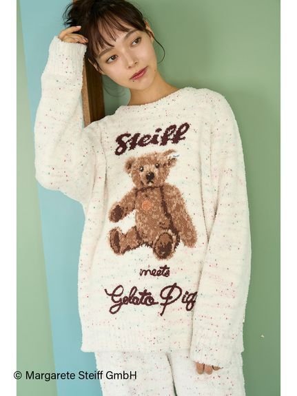 gelato pique｜【Steiff】パウダーネップジャガードプルオーバー