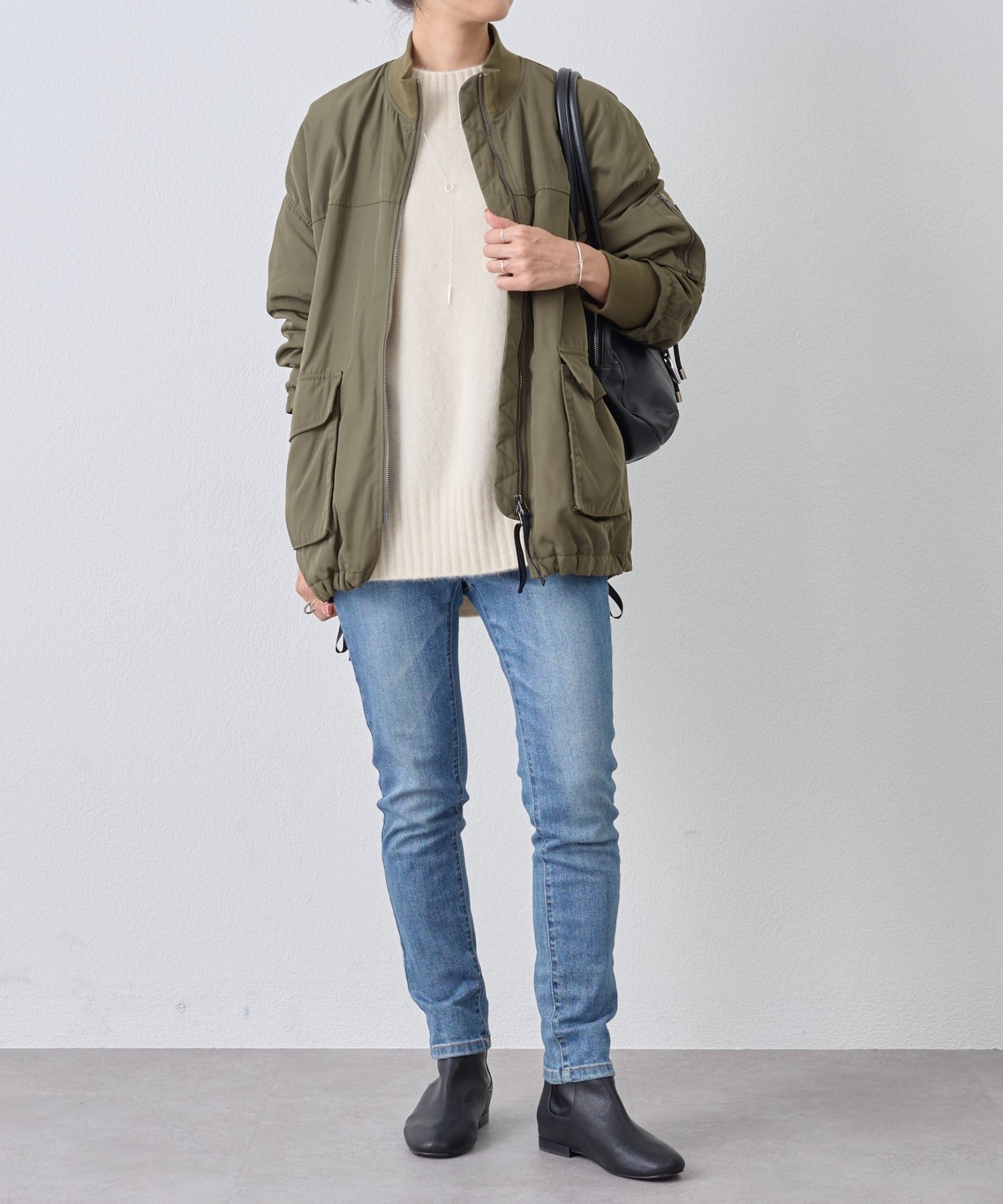 BEARDSLEY｜フレアMA-1ブルゾン | Rakuten Fashion(楽天ファッション