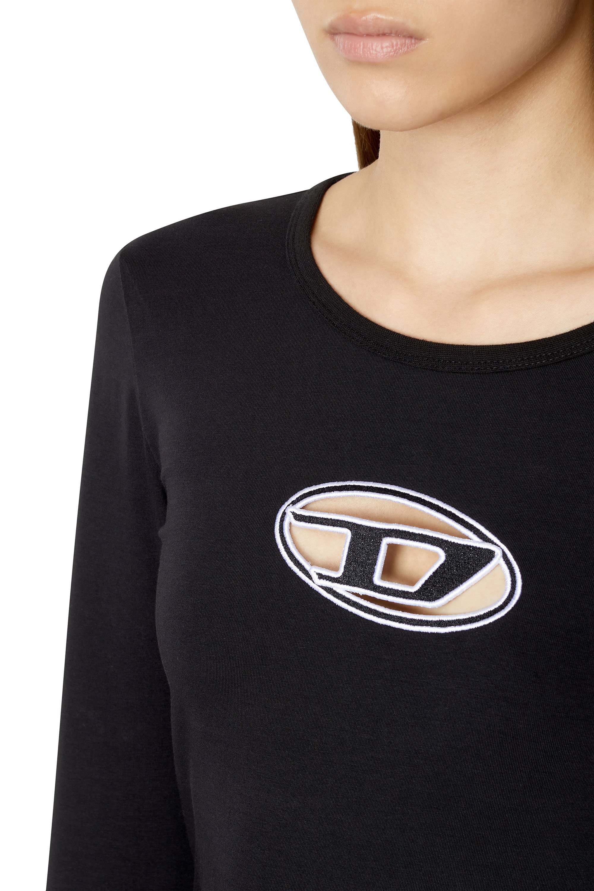 DIESEL｜レディース 長袖Tシャツ トップス Dロゴ | Rakuten Fashion