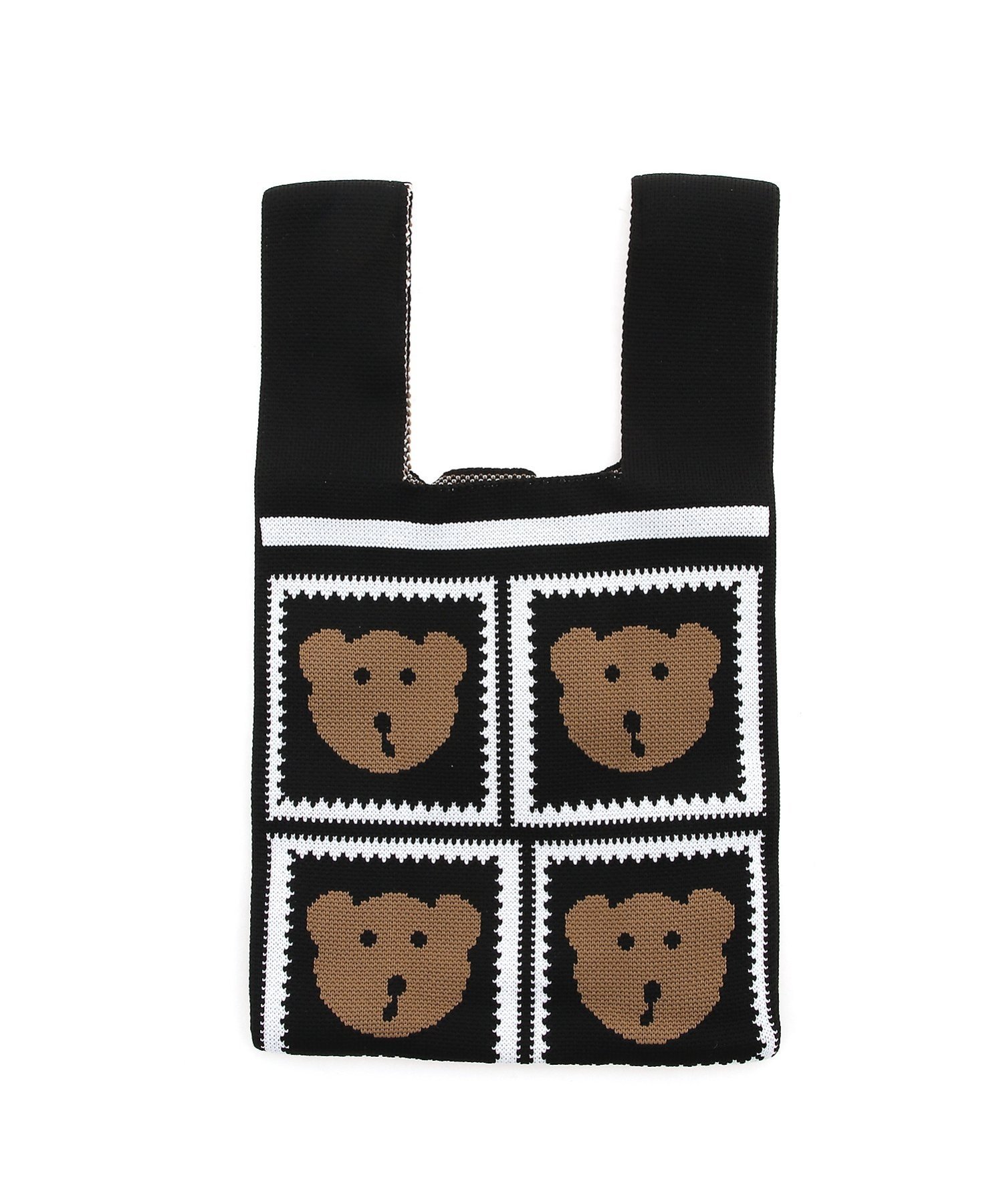 mignon trefle Room403 selected｜FReePLACe/(W)くま リボン柄ニット