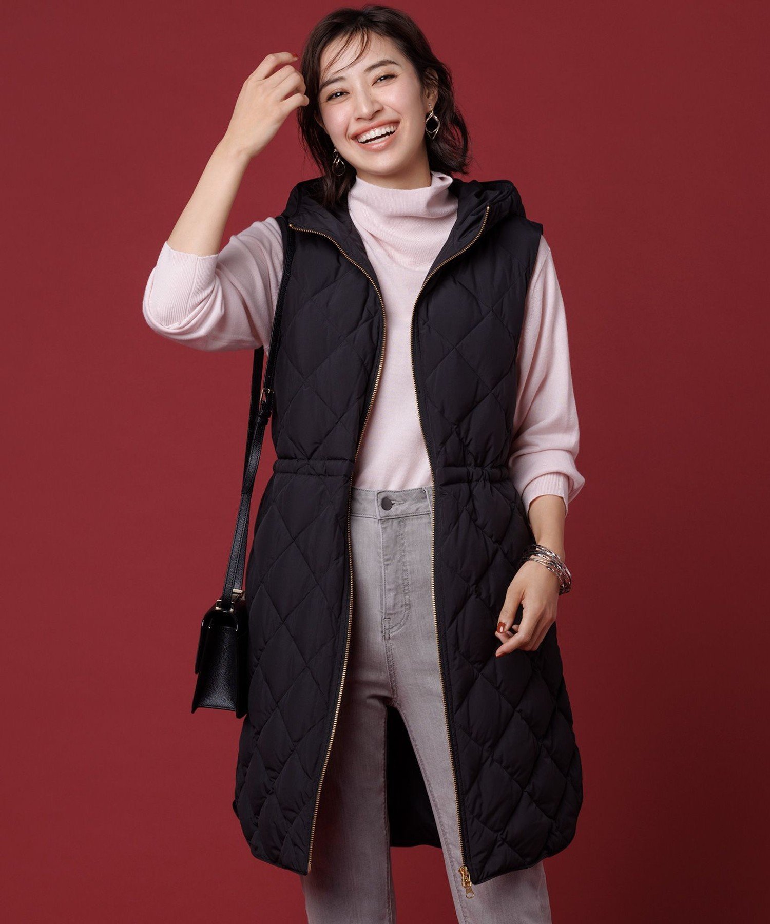 UNFILO｜【TAION×UNFILO 】フード付きジレ | Rakuten Fashion(楽天