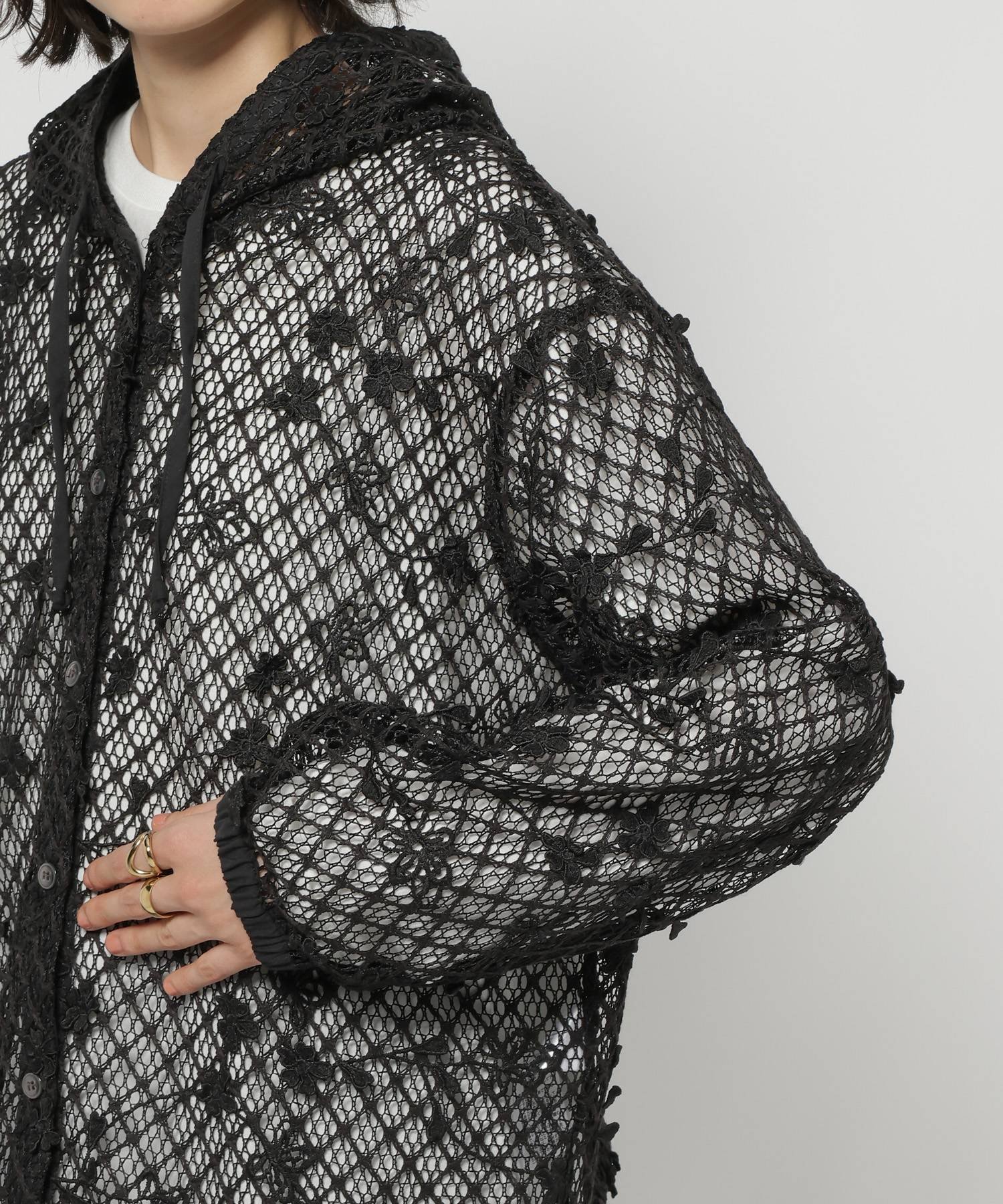 niko and ｜3Dフラワーメッシュフーディー | Rakuten Fashion(楽天