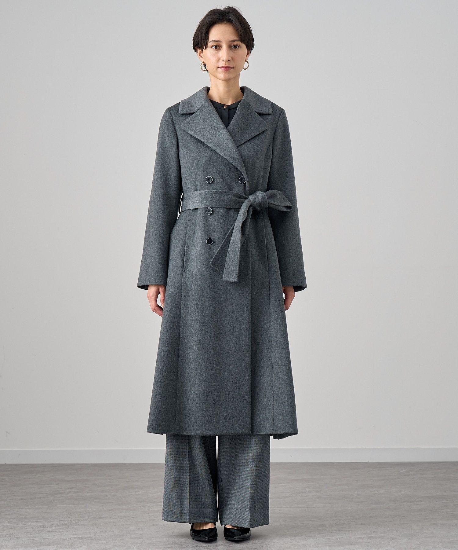 ANAYI｜カシミヤドレストレンチコート | Rakuten Fashion(楽天