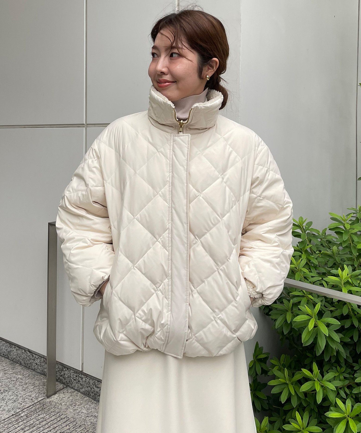 UNFILO｜【TAION×UNFILO】リバーシブルボアダウン | Rakuten Fashion