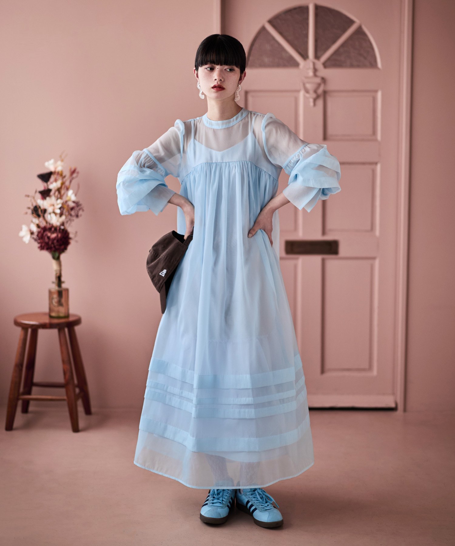 bflat｜ベビーコアシアーボリュームドレス | Rakuten Fashion(楽天