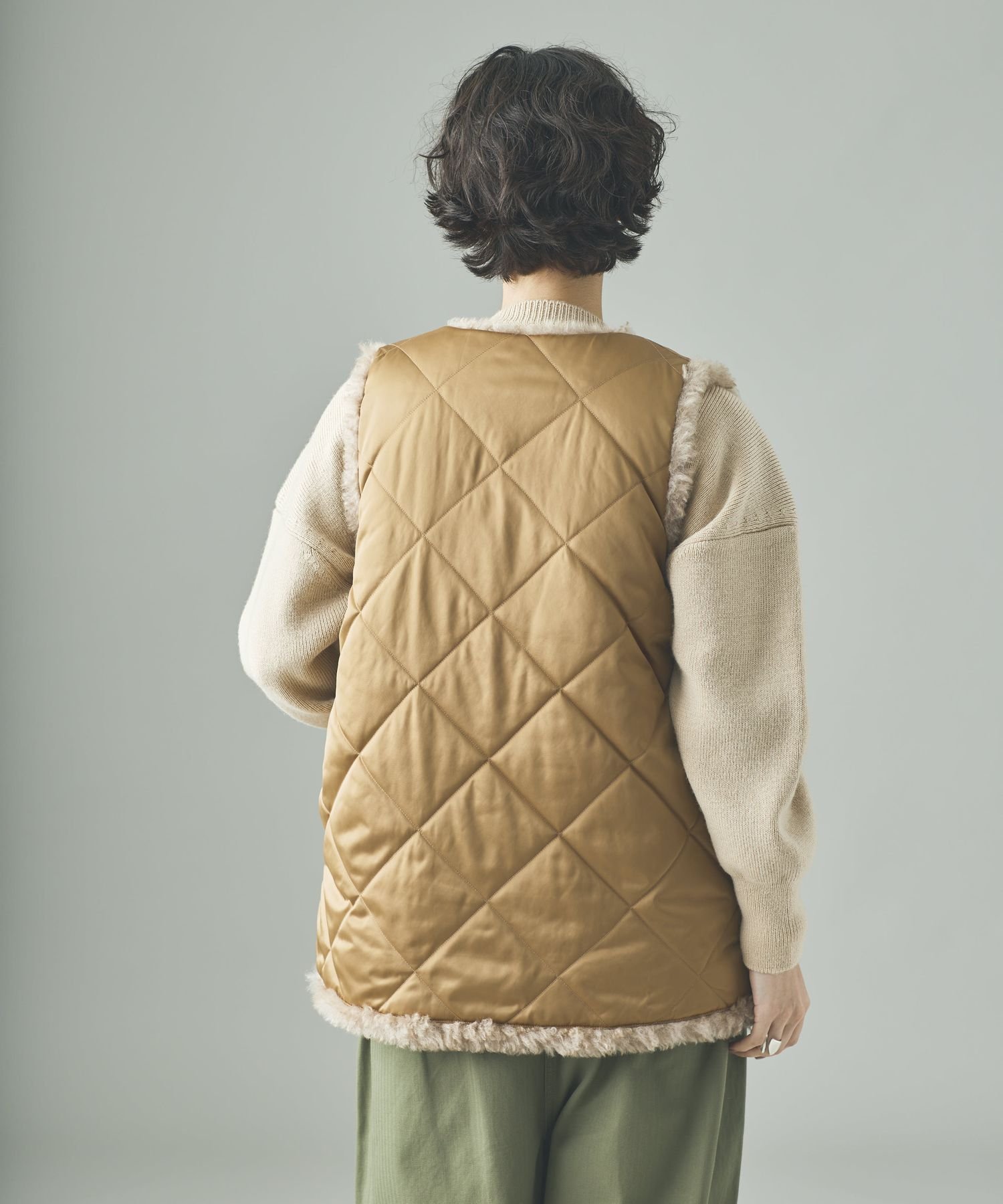 Curensology｜リバーキルトファーベスト | Rakuten Fashion(楽天