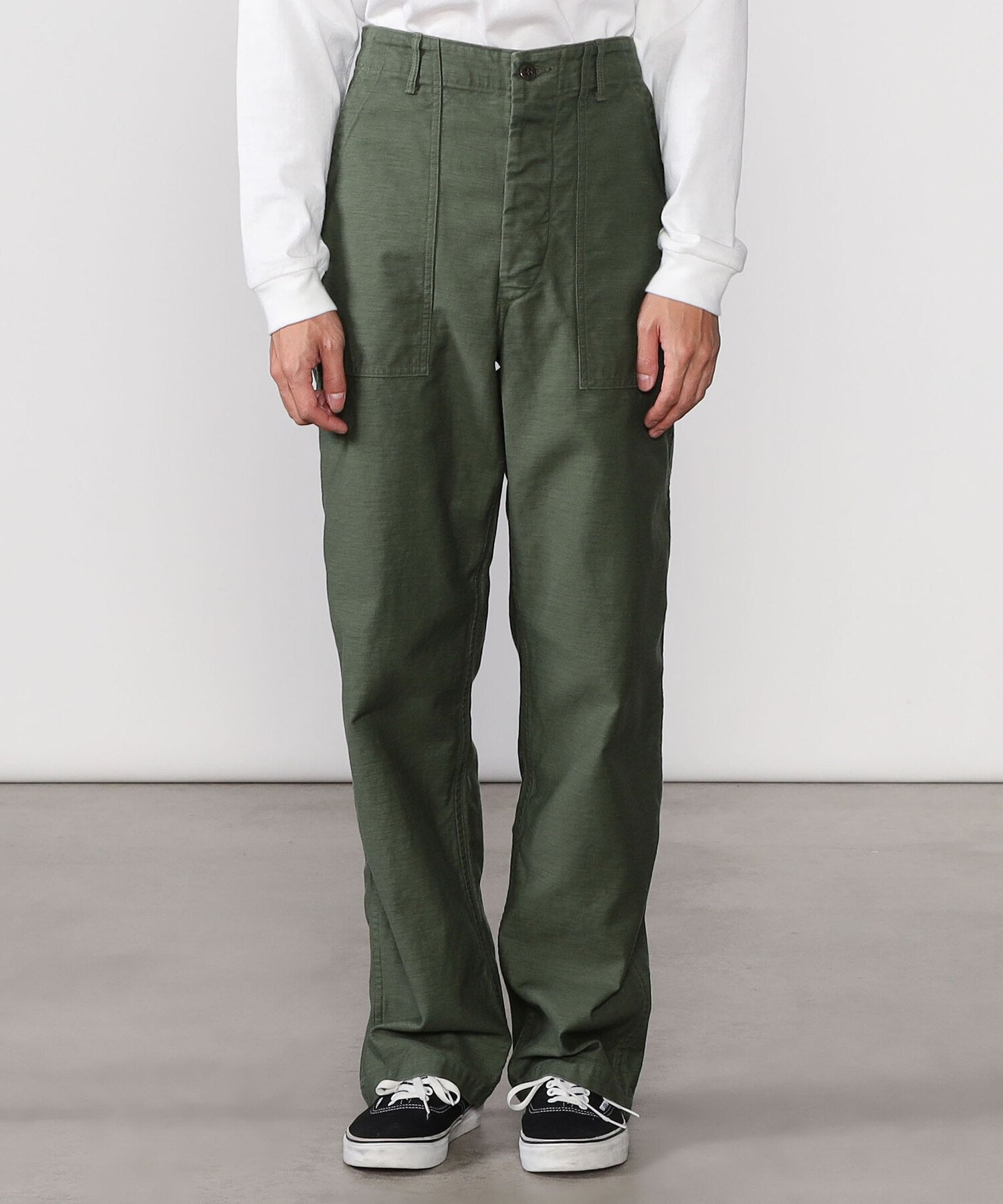 Bshop｜orSlow | バックサテン ファティーグパンツ MEN | Rakuten