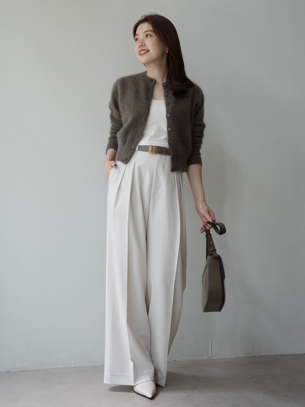 anuans｜ラクーンフォックスショートカーディガン | Rakuten Fashion