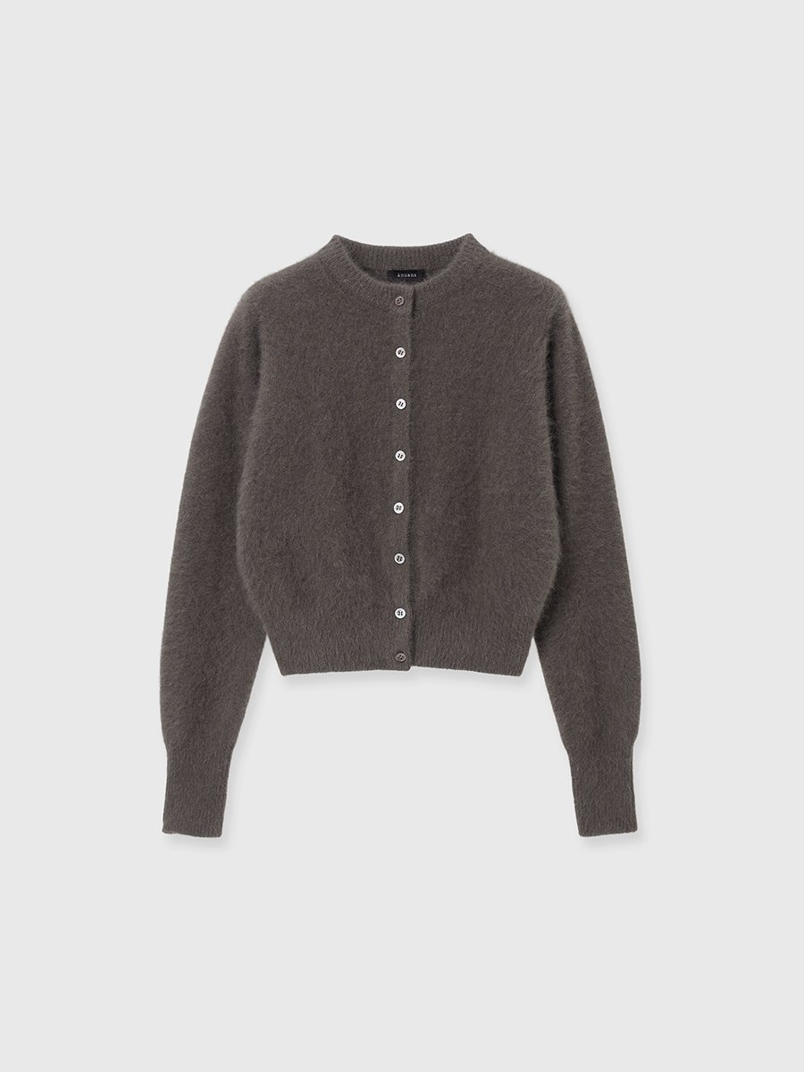 anuans｜ラクーンフォックスショートカーディガン | Rakuten Fashion